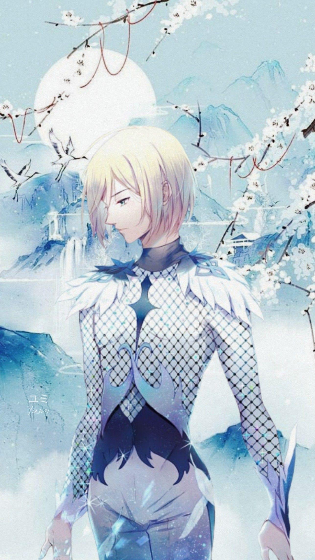 1288x2289 Yuri Plisetsky Aesthetic wallpaper Yuri