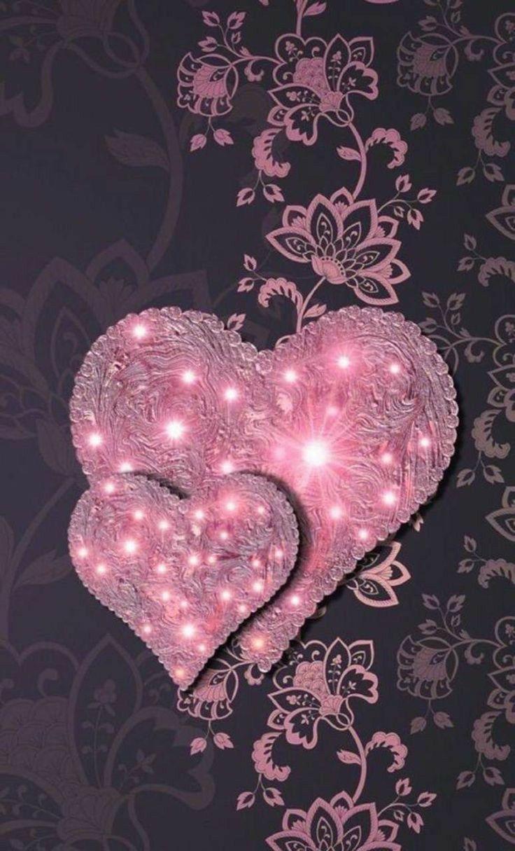 736x1215 Lelki. Heart wallpaper, Pink wallpaper iphone, Floral wallpaper iphone