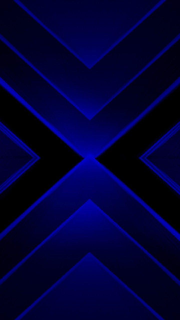 720x1280 Aesthetic Dark Blue Wallpaper