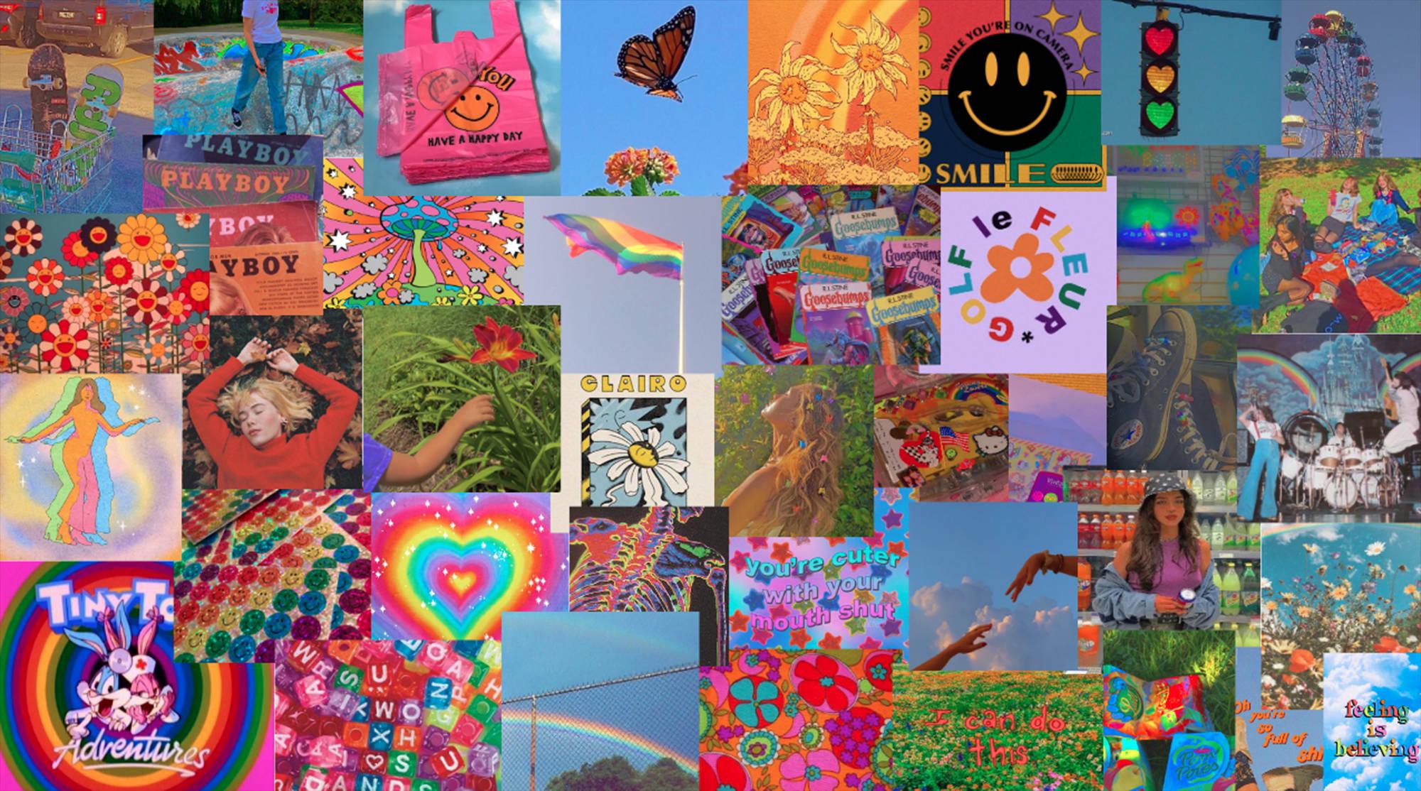 2000x1114 Download Cute Indie Aesthetic Wallpaper