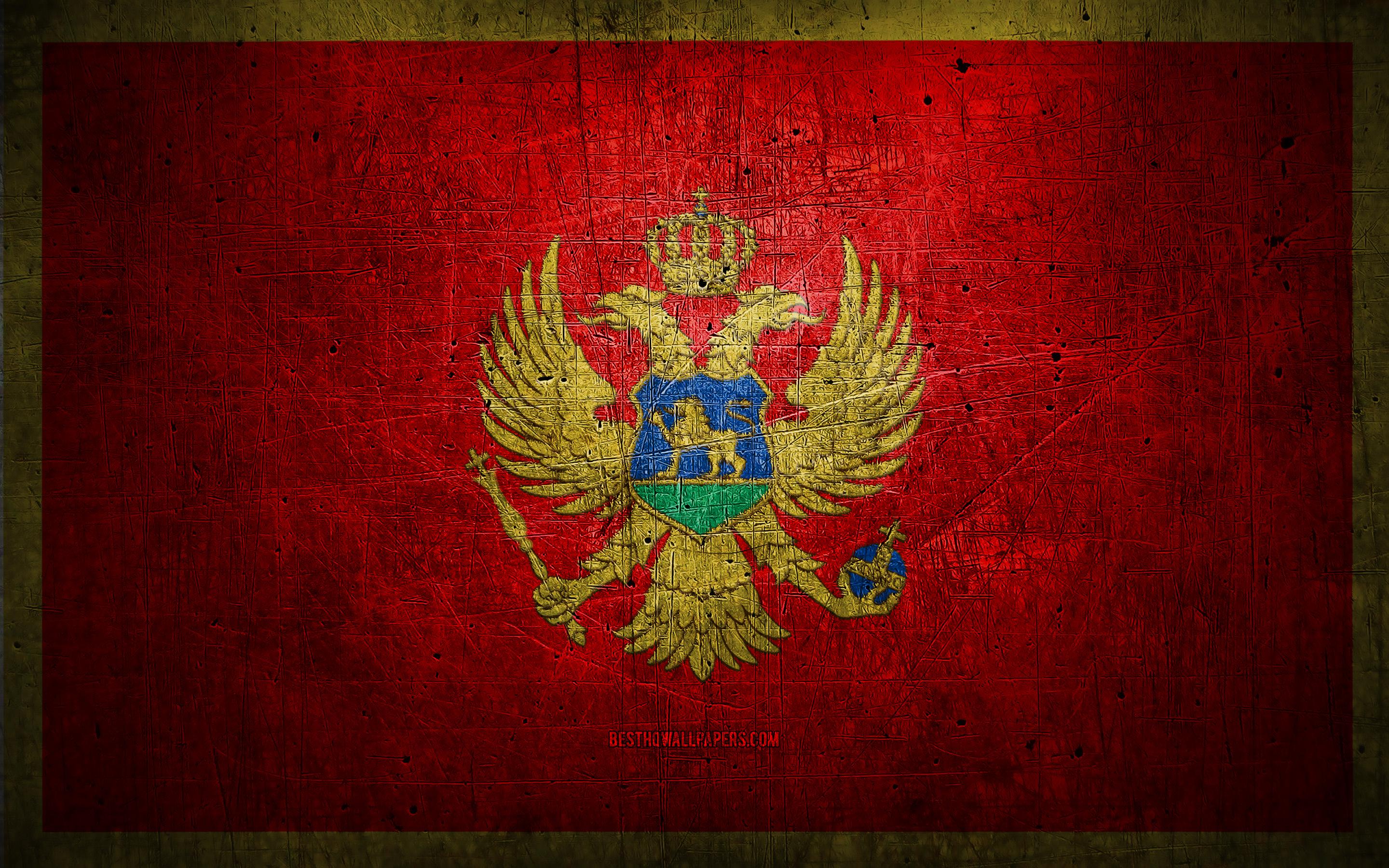 2880x1800 Download wallpaper Montenegrin metal flag, grunge art, European countries, Day of Montenegro, national symbols, Montenegro flag, metal flags, Flag of Montenegro, Europe, Montenegrin flag, Montenegro for desktop with resolution 2880x1800. High Quality