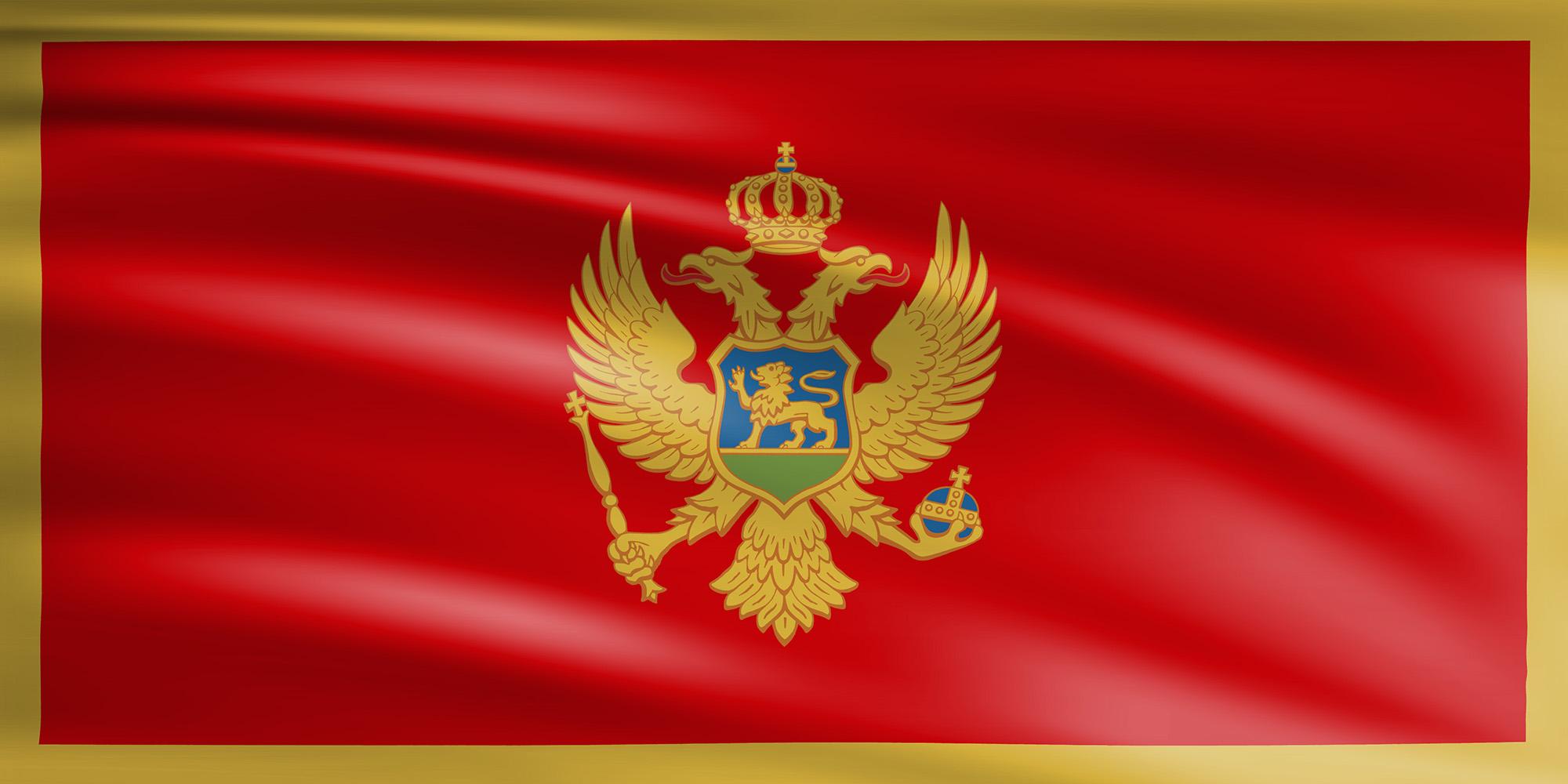 2000x1000 Flag of Montenegro