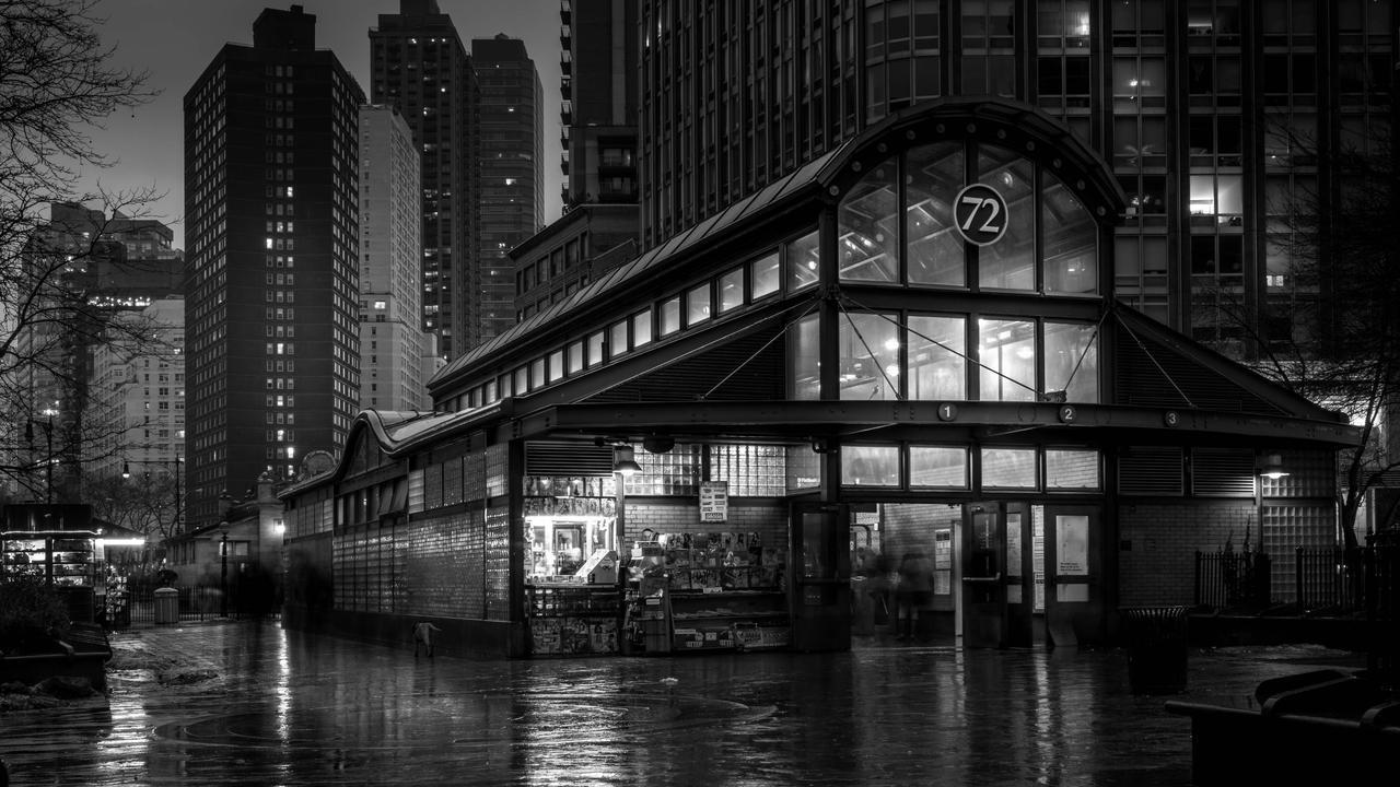 1280x720 NYC, rainy day