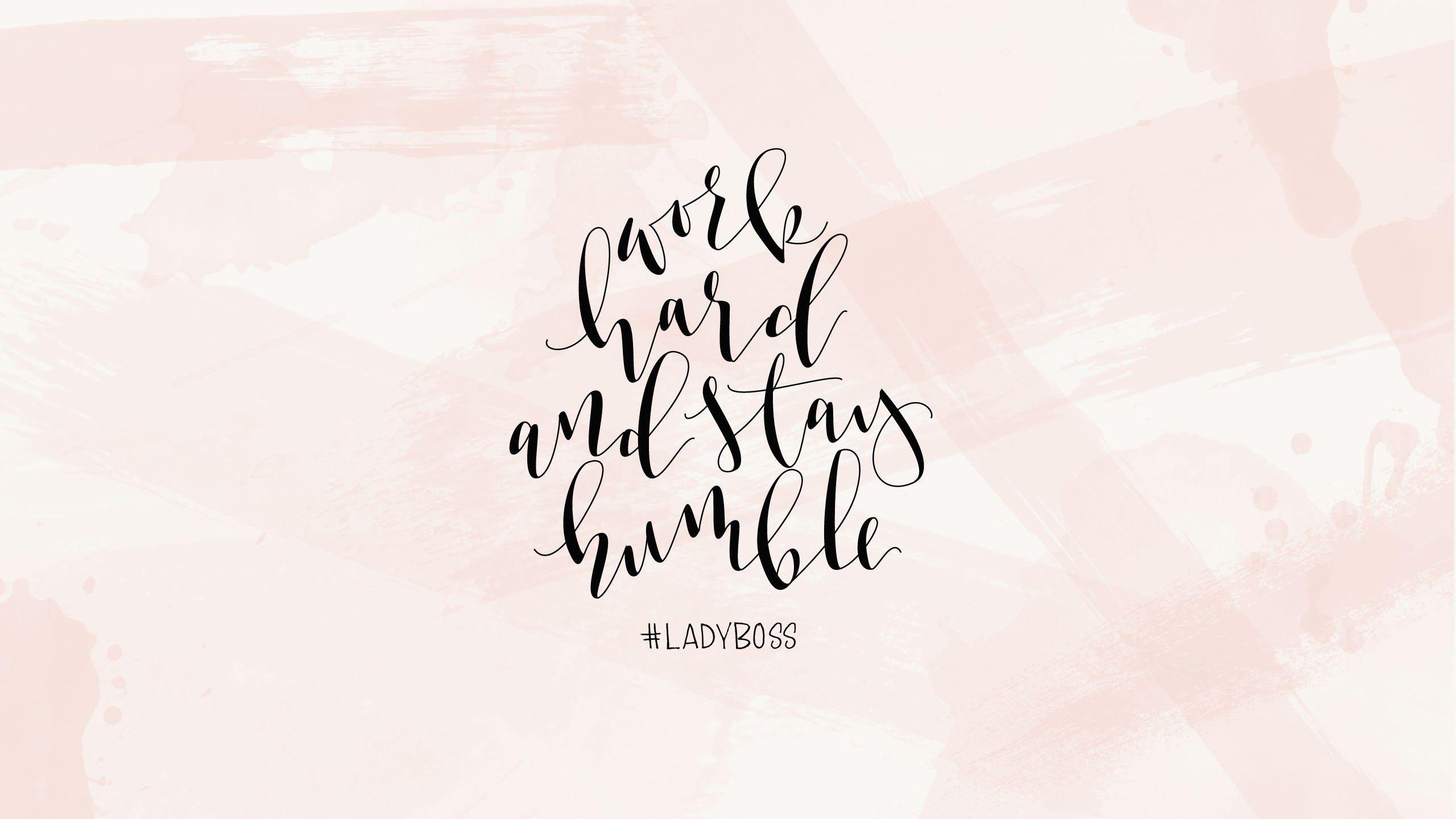 2560x1440 Boss Quote iPhone Wallpaper
