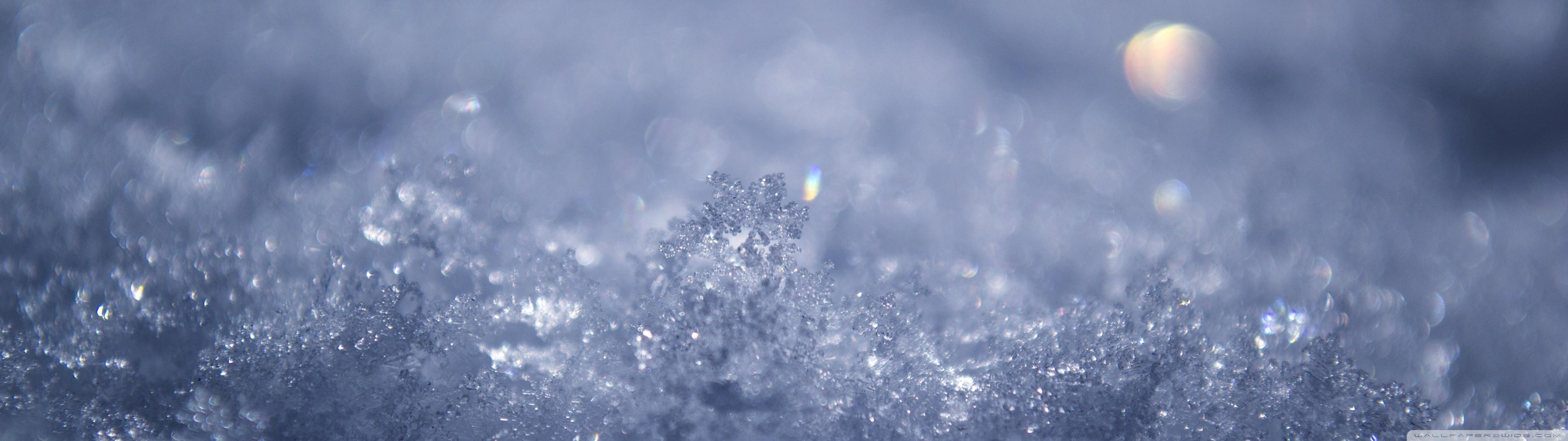 3840x1080 Snow Ultra HD Desktop Background Wallpaper for 4K UHD TV : Multi Display, Dual Monitor : Tablet
