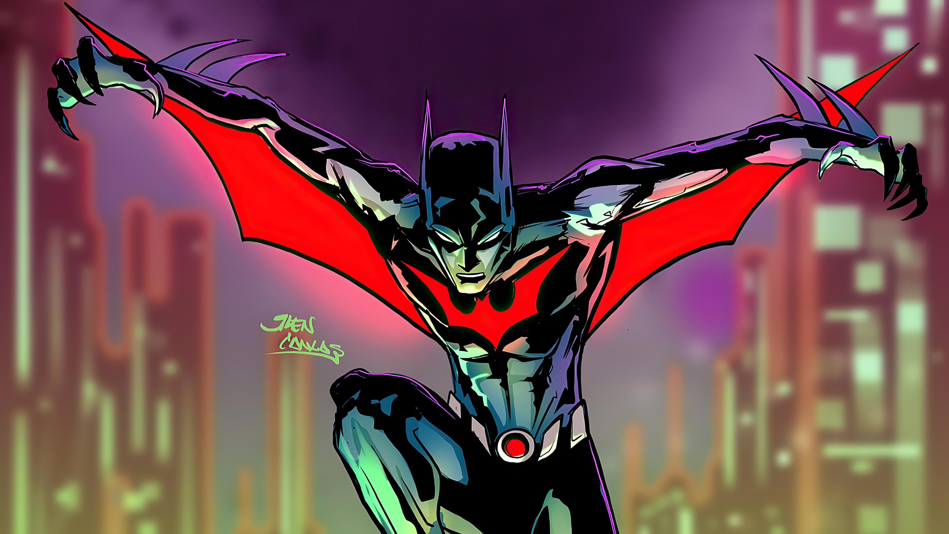 3840x2160 batman beyond leaps