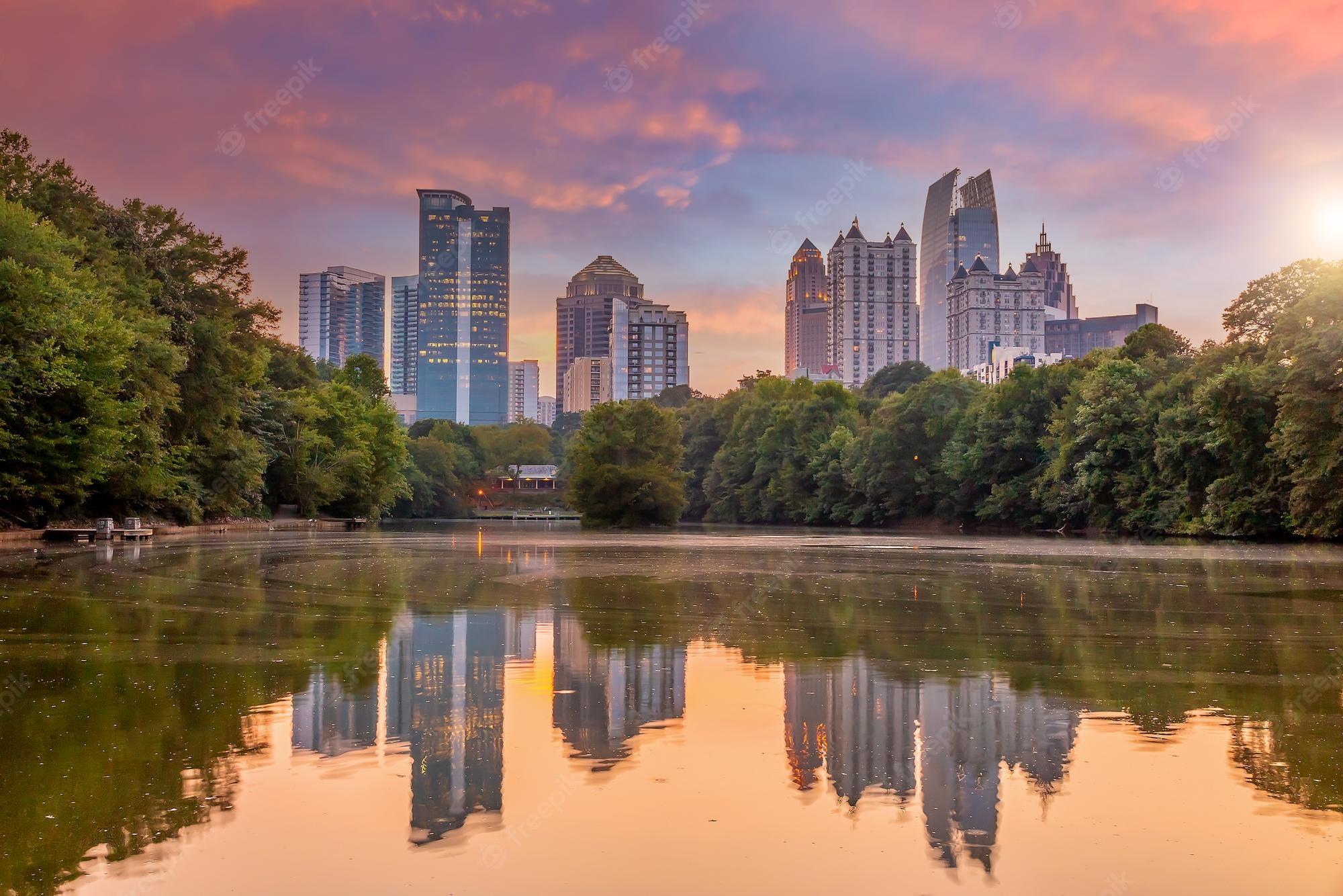 2000x1334 Atlanta Skyline Image. Free Vectors, & PSD