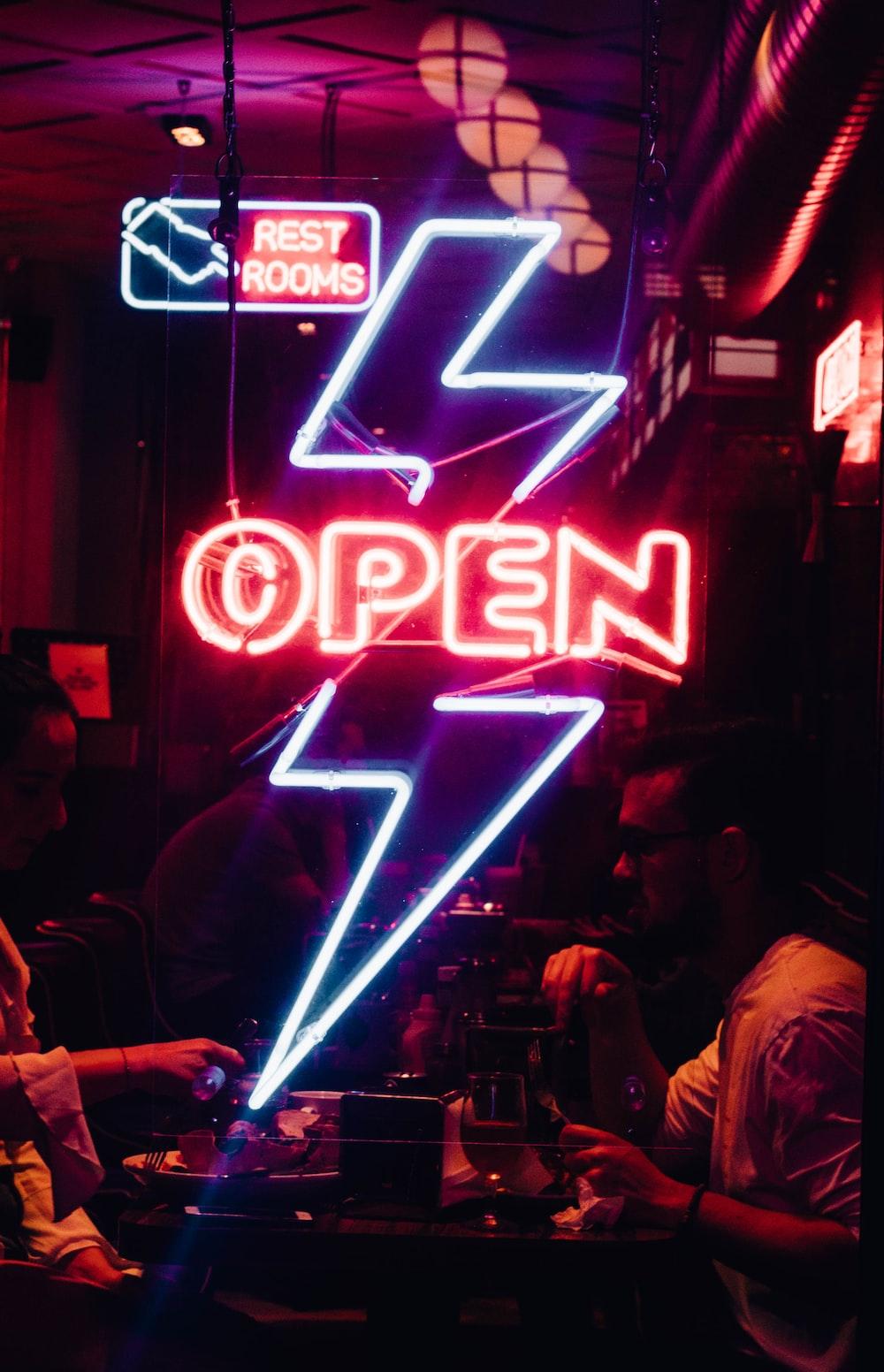 1000x1552 Open Neon Picture. Download Free Image