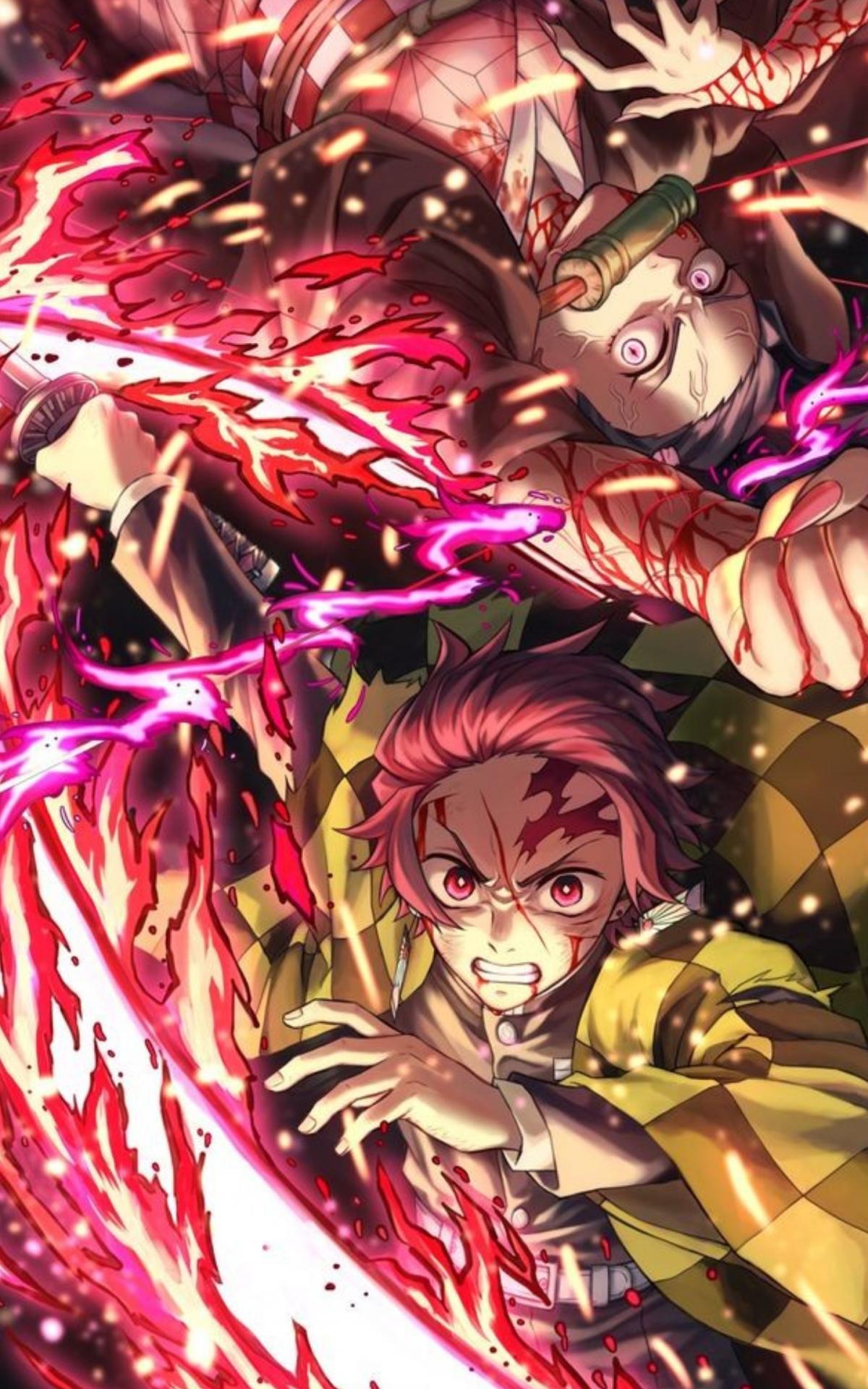 1200x1920 Free download Demon Slayer Wallpaper Top Best Demon Slayer Picture Photo [1440x2512] for your Desktop, Mobile & Tablet. Explore Demon Slayer Android Wallpaper. Demon Slayer Kimetsu No Yaiba 4K