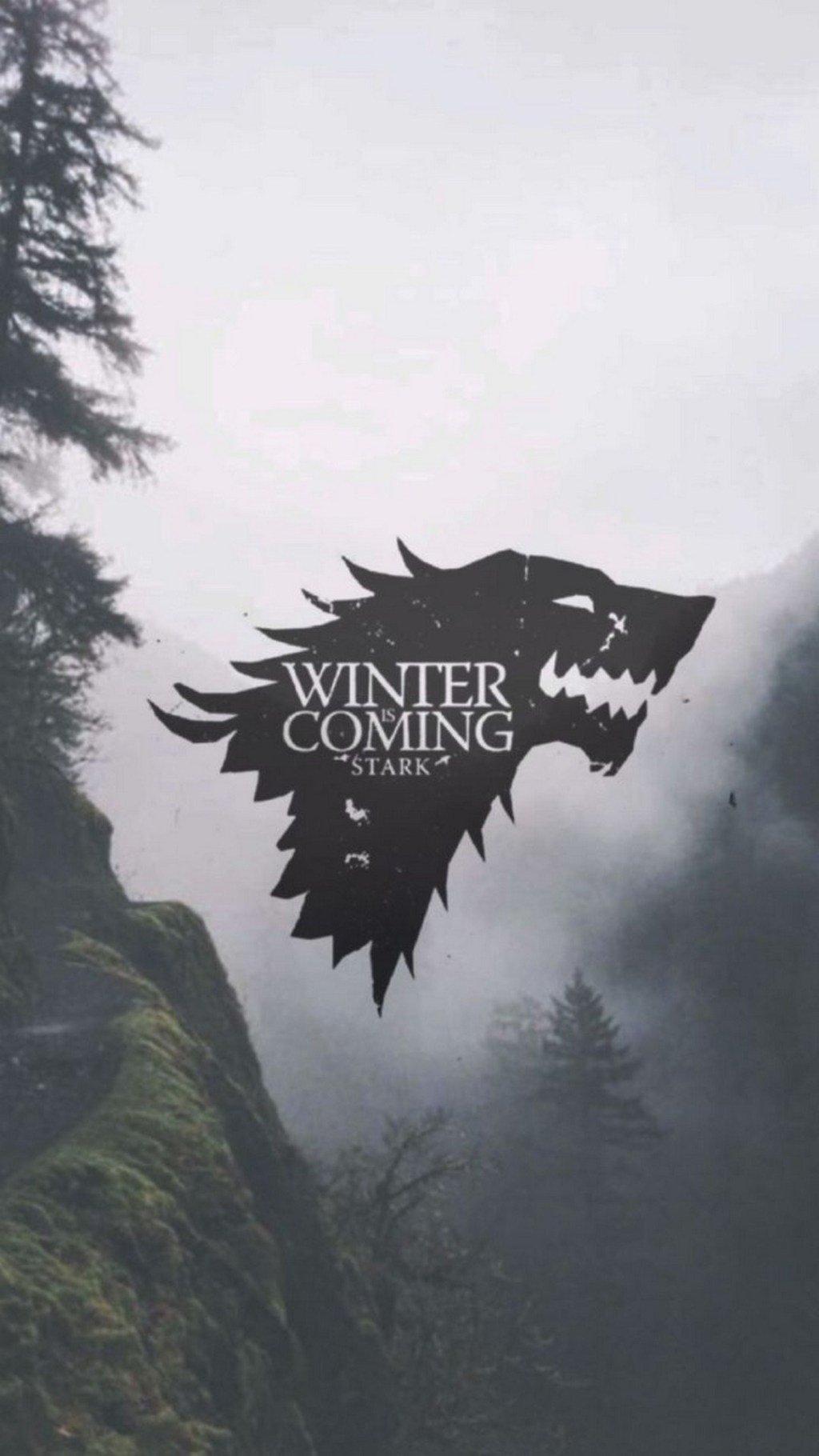 1024x1820 Phone Wallpaper HD en Twitter: House Stark Game of Thrones iPhone X Wallpaper HD