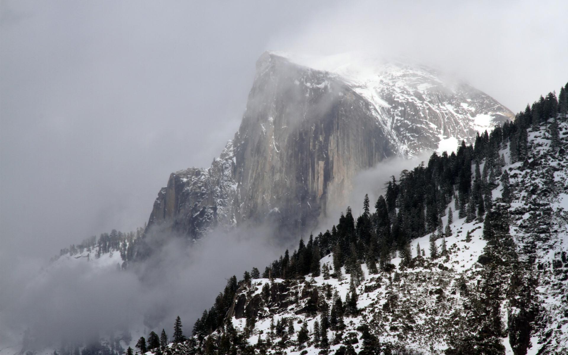 1920x1200 Free Yosemite Wallpaper Dome from Glacier Point