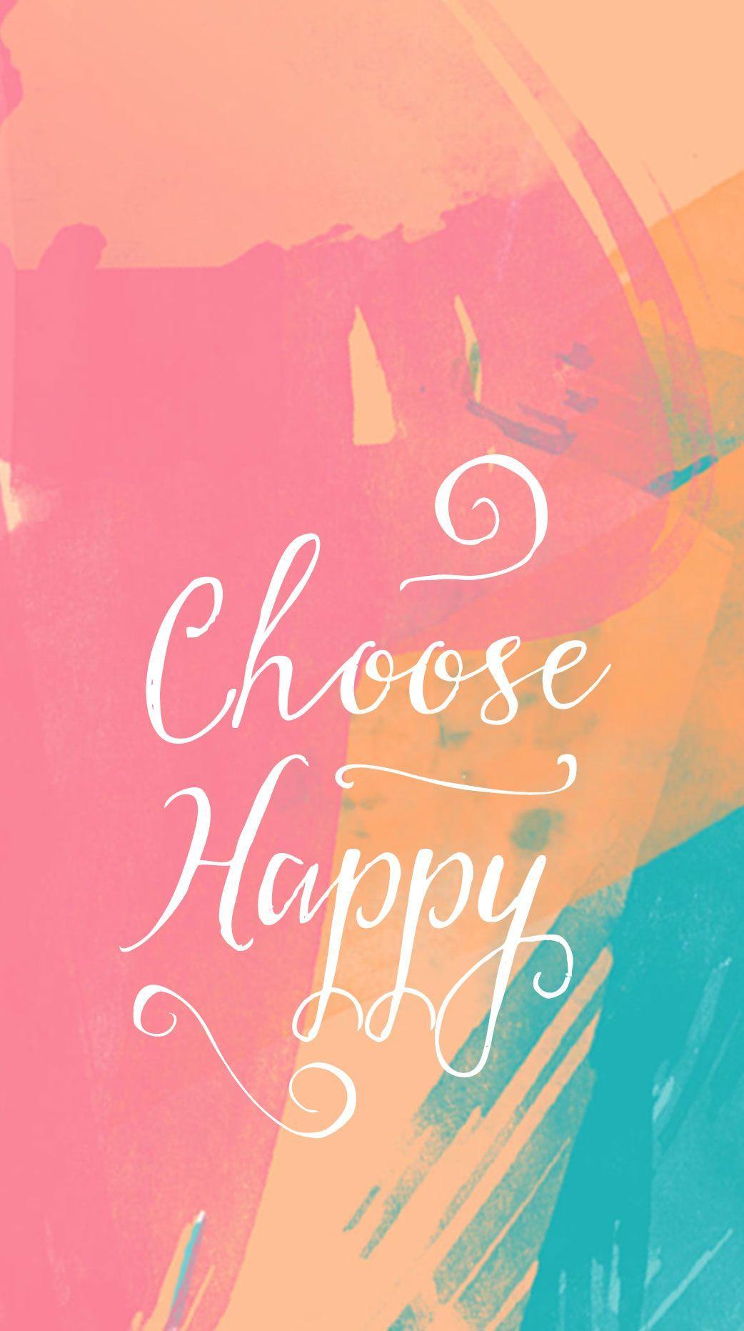 1042x1863 Happy Quotes iPhone Wallpaper