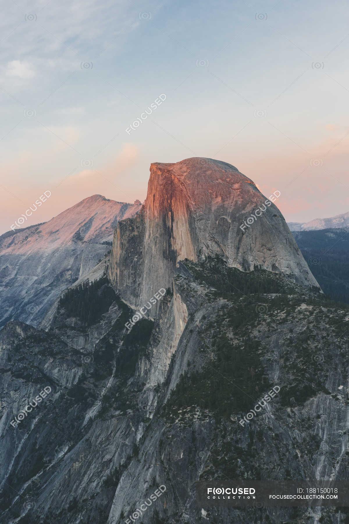 1200x1800 Half Dome at sunset in Yosemite National Park