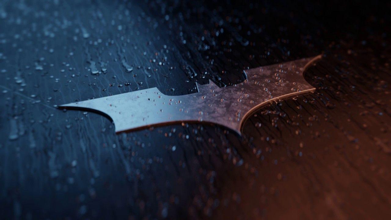1280x720 Wet Batman Logo Hình nền + DL (Đọc mô tả)