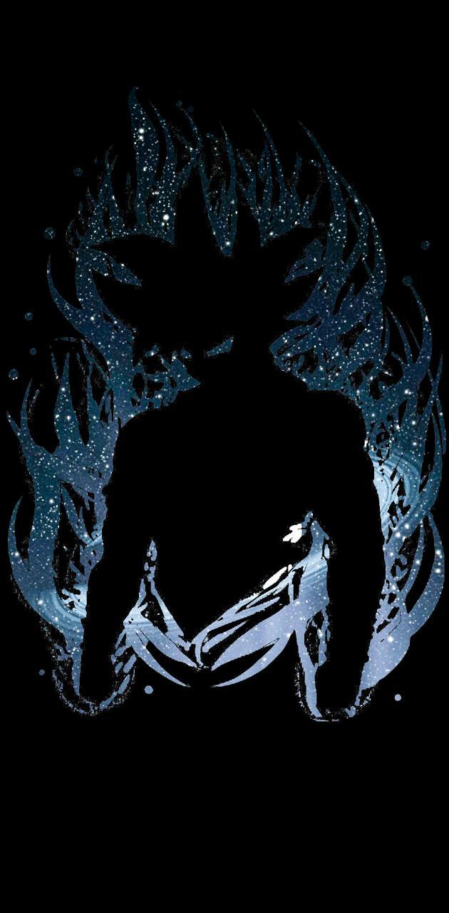 630x1280 Dark Goku wallpaper