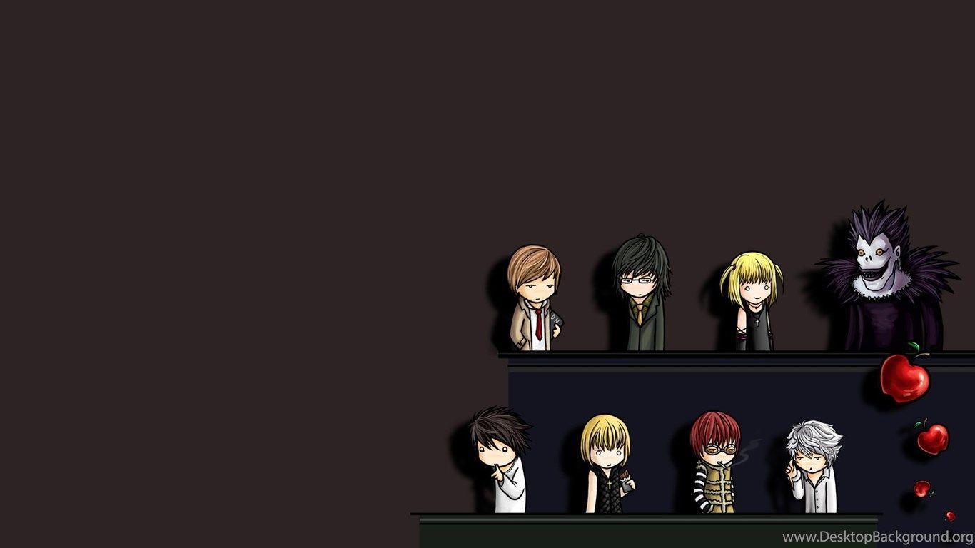 1366x768 Death Note Ryuk Yagami Light Kira : Desktop And Mobile Wallpaper