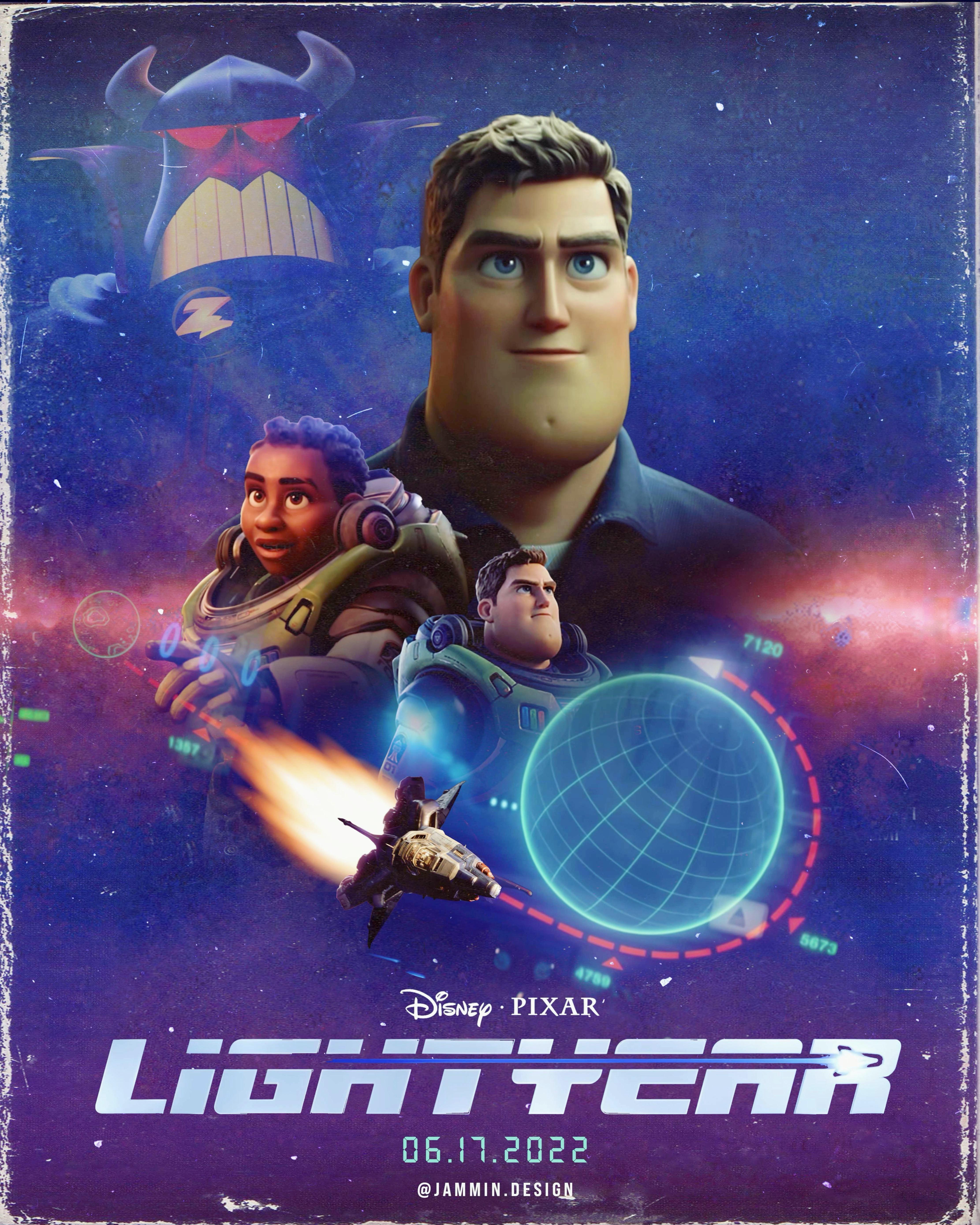 4445x5556 Lightyear alternative movie poster
