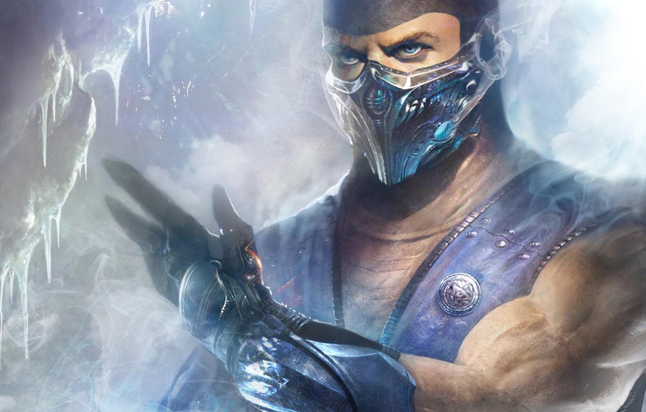 1332x850 Wallpaper Ice, Mortal Kombat, Ninja, Sub Zero Image For Desktop, Section игры