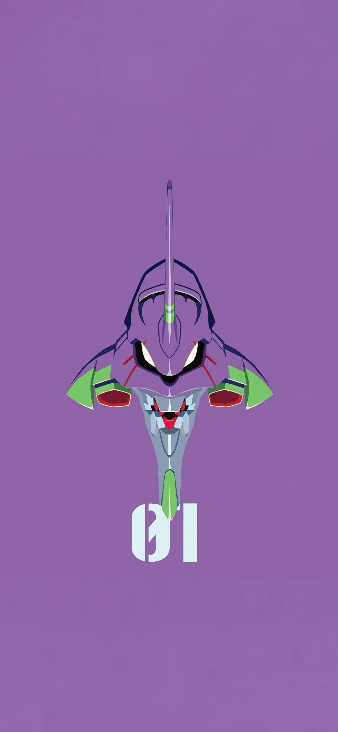 1125x2436 Evangelion Wallpaper