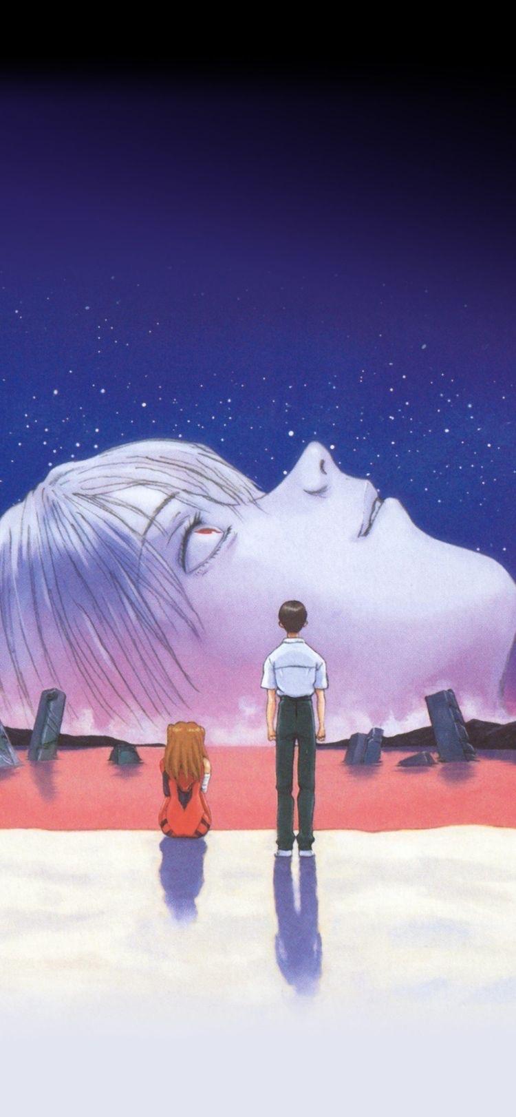 750x1622 shinji ikari wallpaper