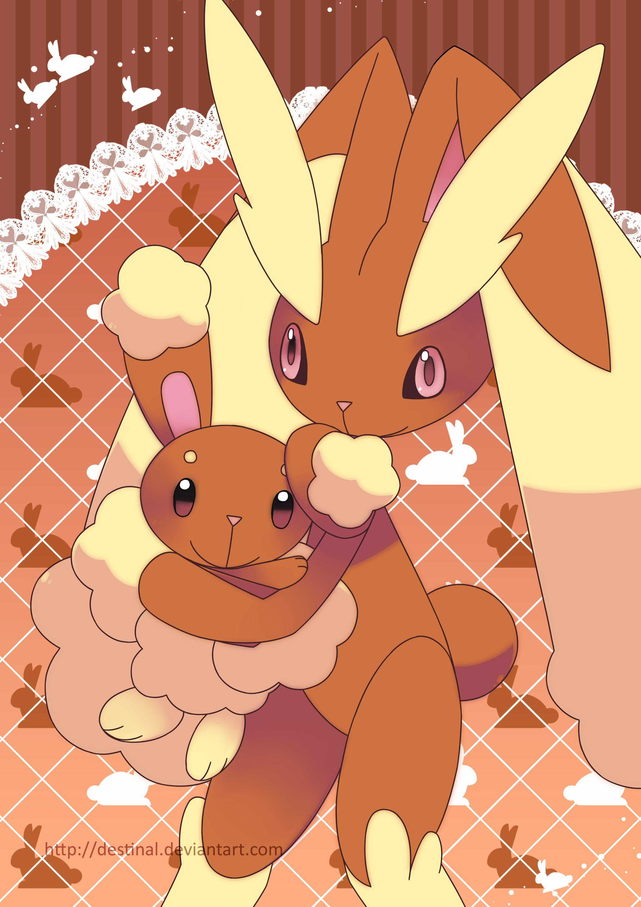 2480x3507 Lopunny Background