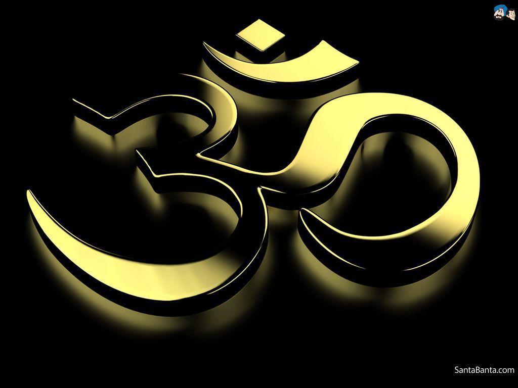 1024x768 Hindu Logo Wallpaper