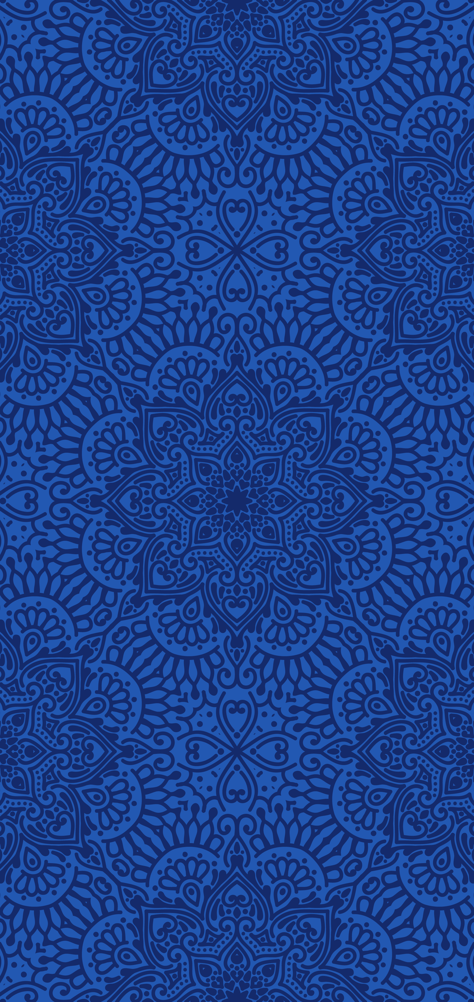 1818x3840 iPhone wallpaper HD blue pattern