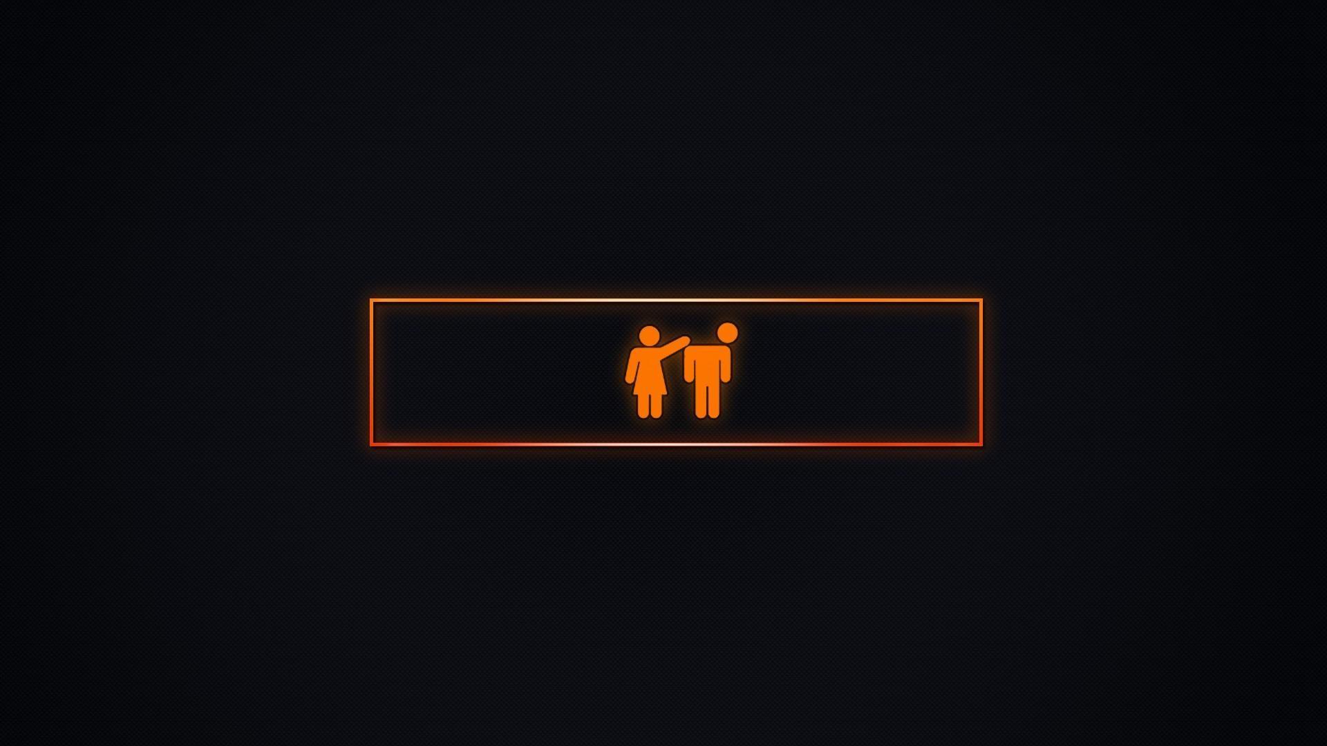 1920x1080 Abstract minimalistic toilets simplistic simple neon wallpaper