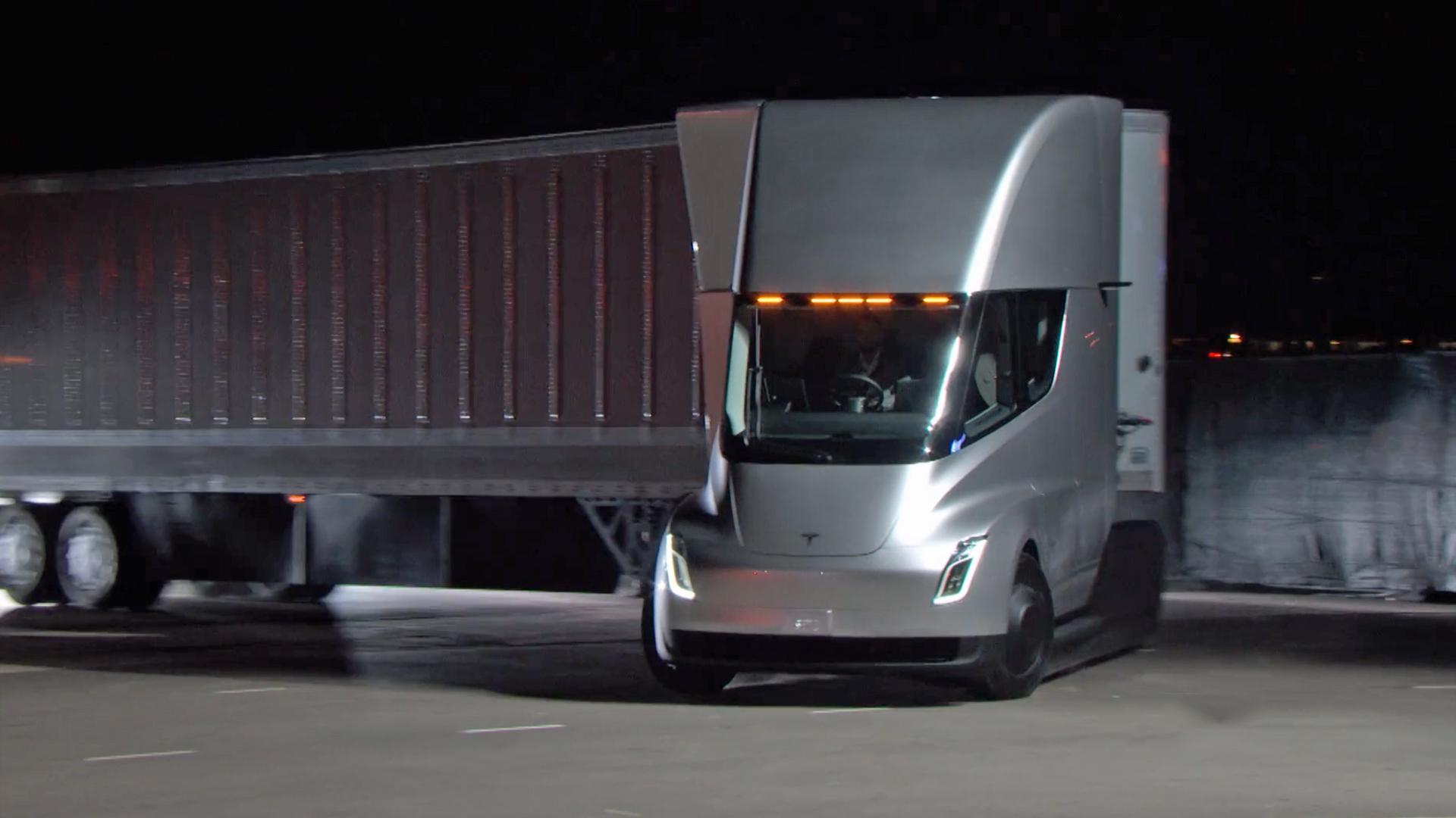 1920x1080 Tesla Semi Electric Truck Wallpaper