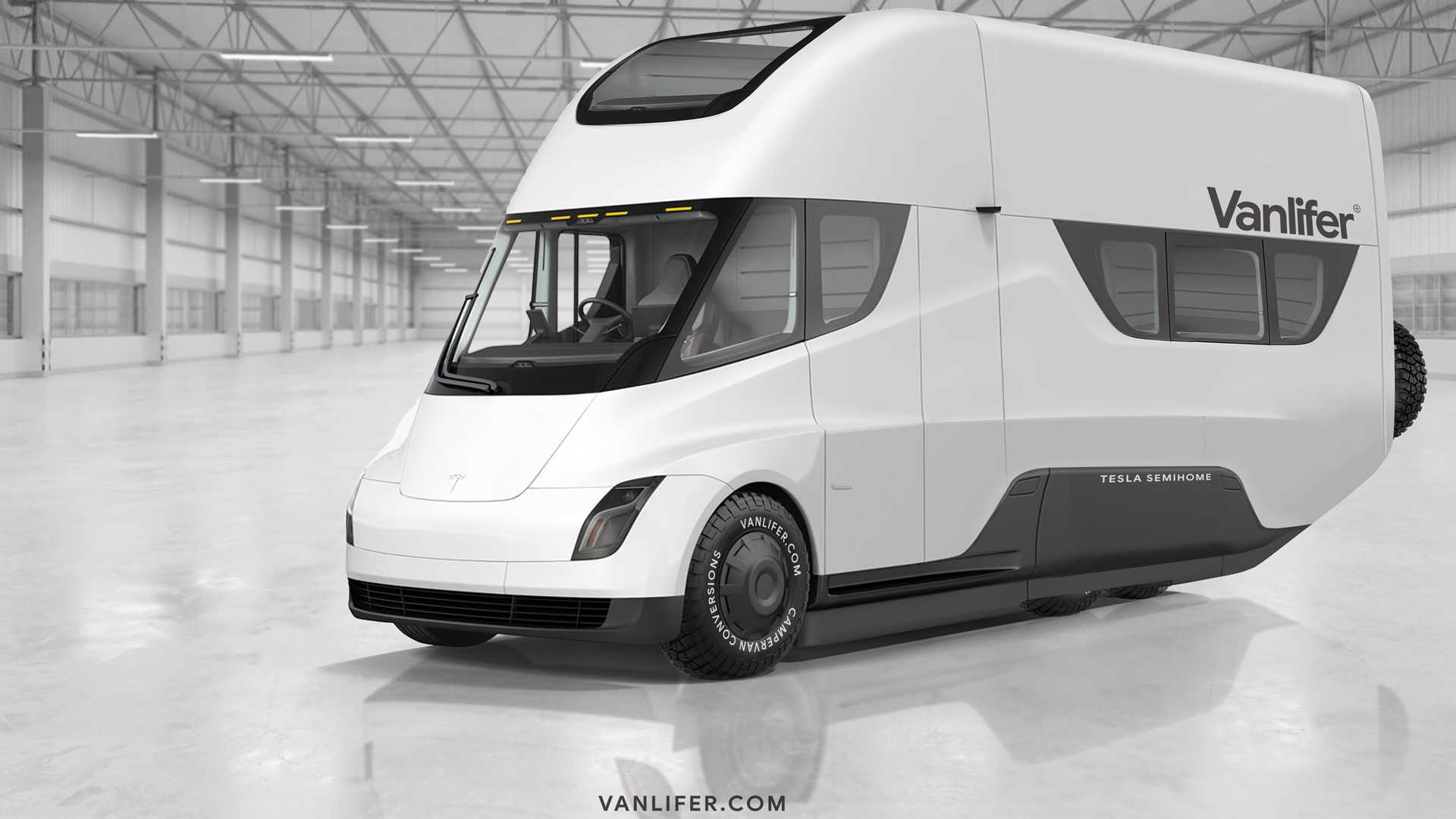 1920x1080 Another Tesla Semi RV Concept Imagines Long Range EV Camping
