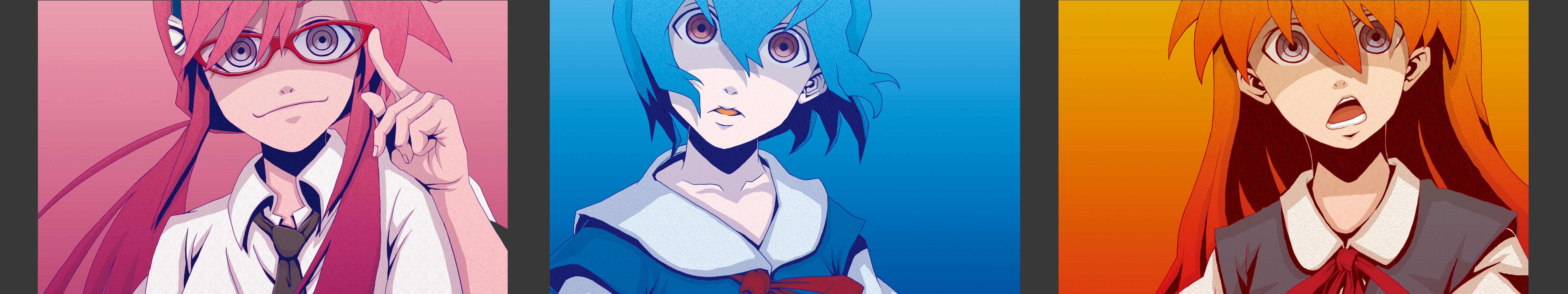 7680x1440 Anime Neon Genesis Evangelion HD Wallpaper