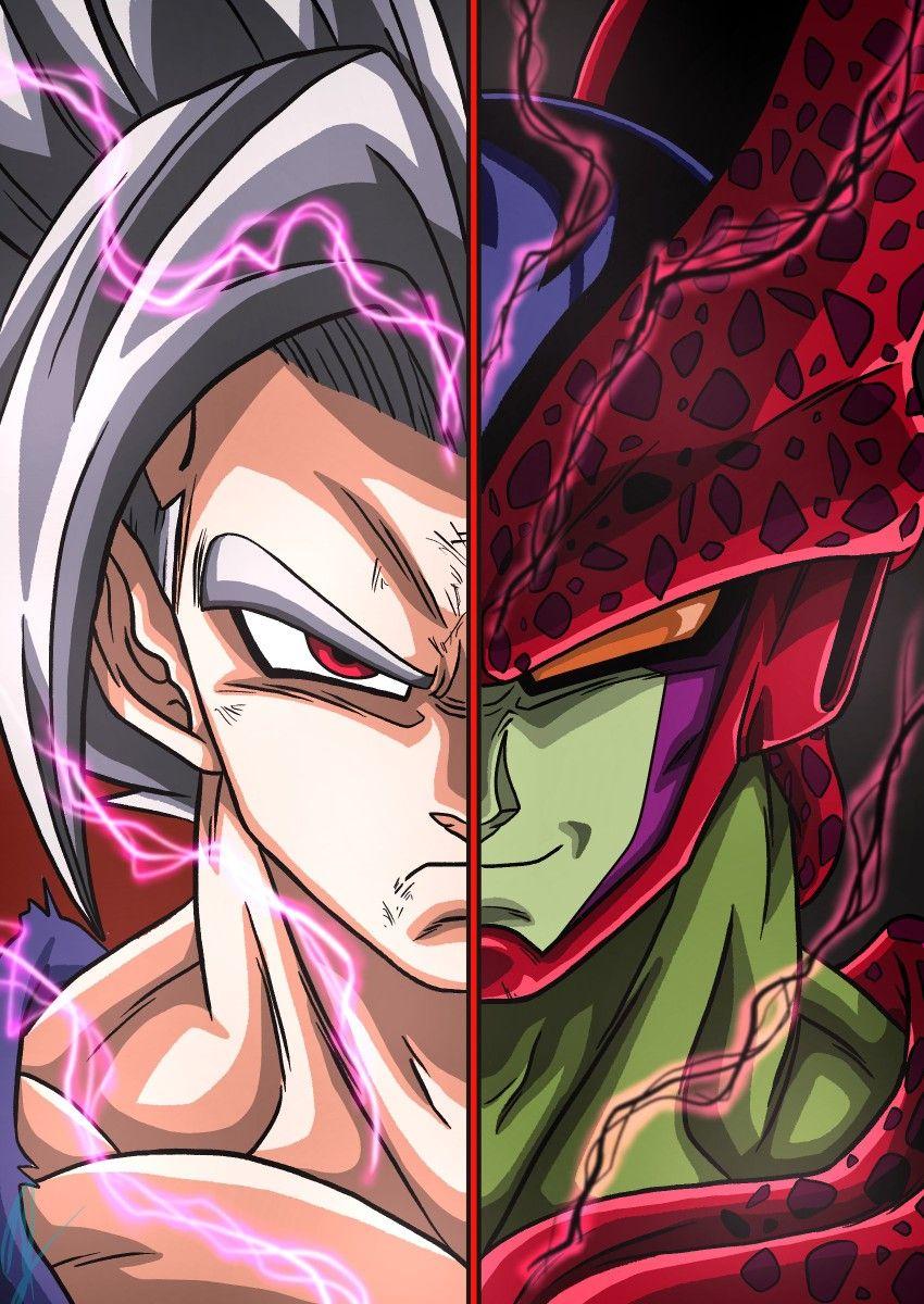 850x1200 Gohan Beast Vs Perfect Cell Max. Dragon ball art goku, Anime dragon ball goku, Anime dragon ball super