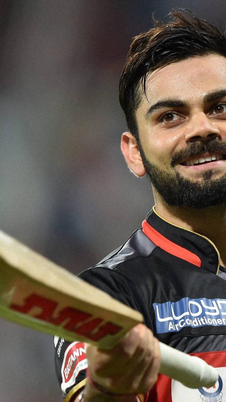750x1334 Virat Kohli Dark Wallpaper