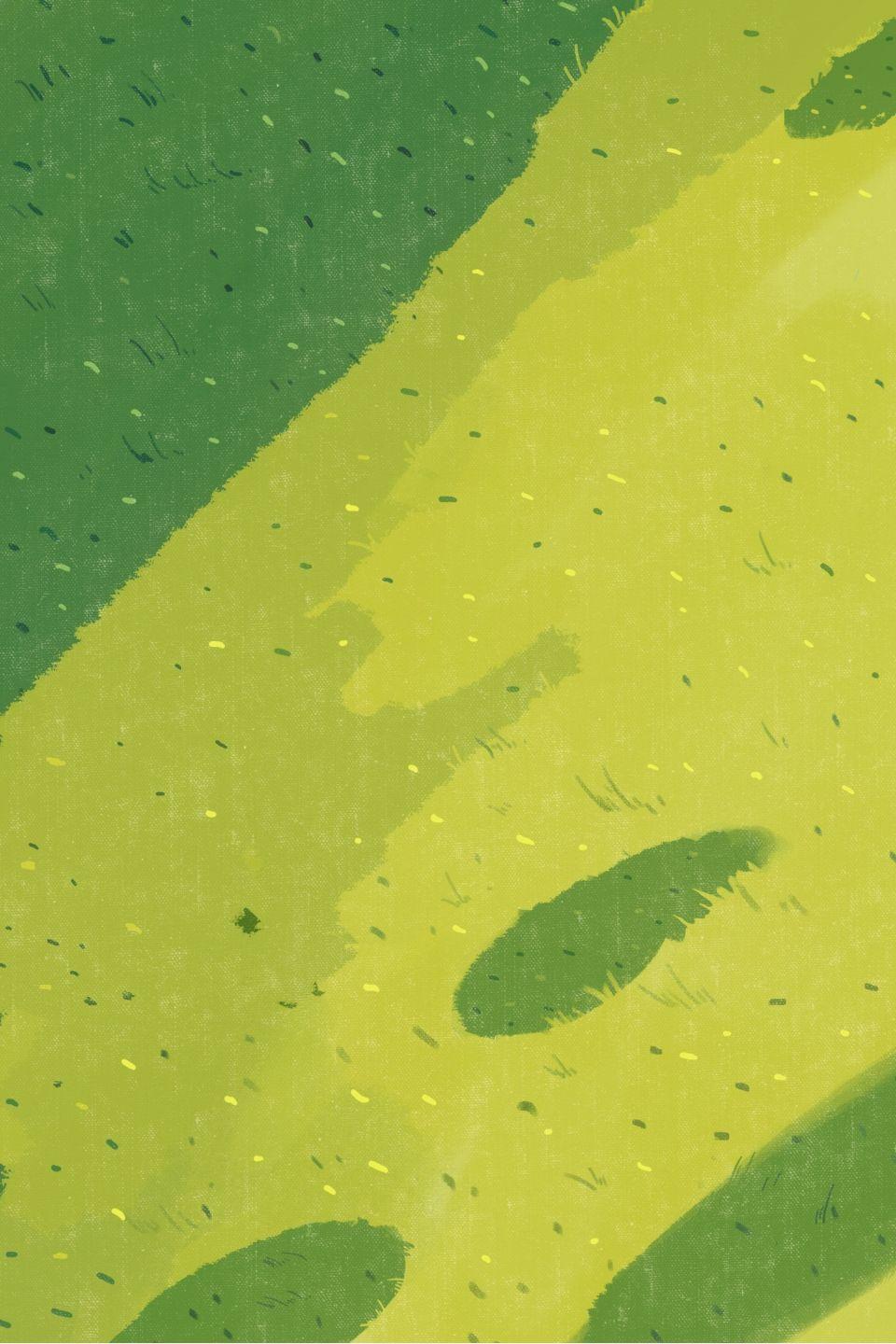 960x1440 Green Grass Cartoon Background. Cartoon background, Cartoon grass, Grass painting