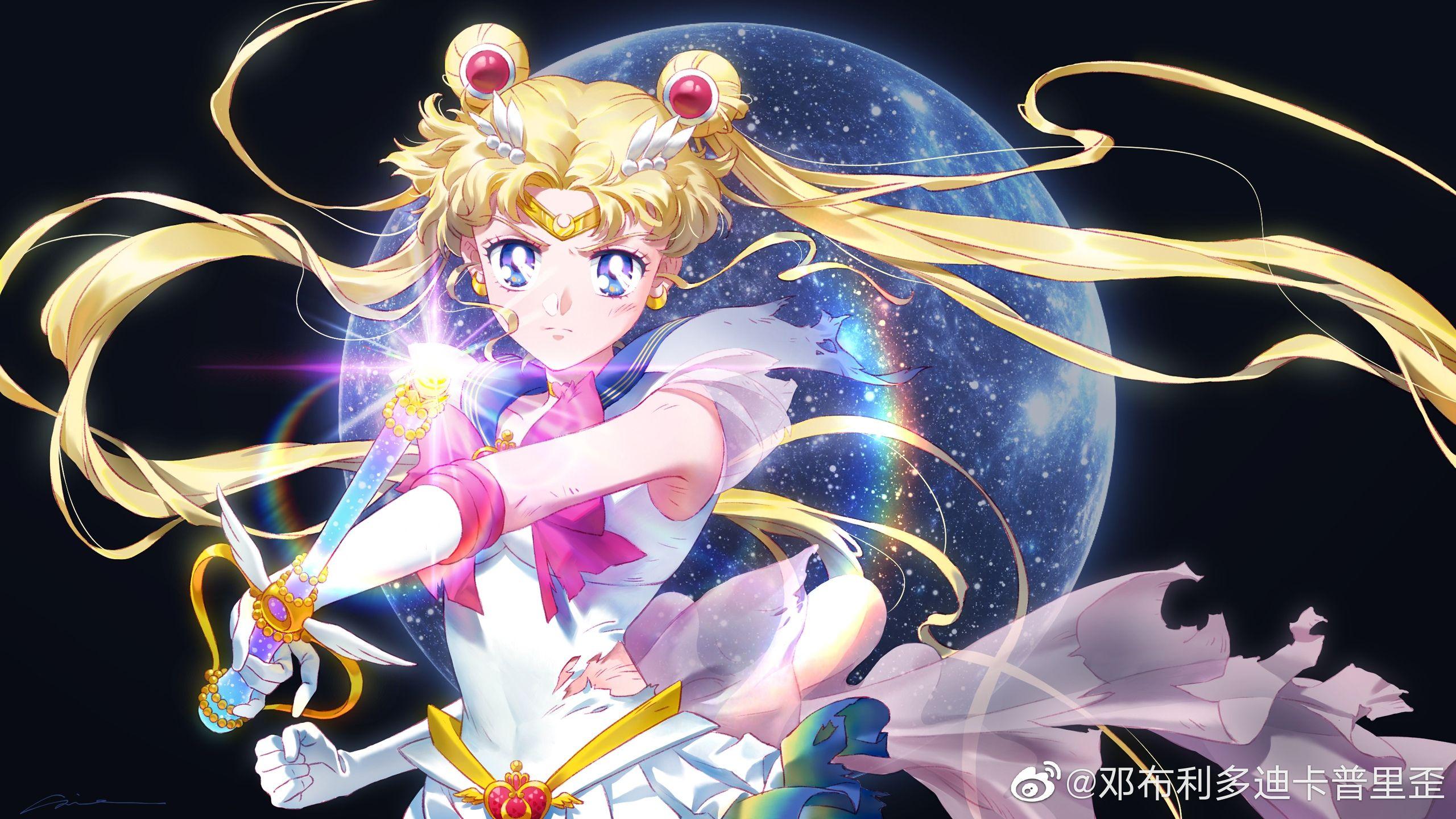 2560x1440 Sailor Moon Eternal 2021 Wallpaper