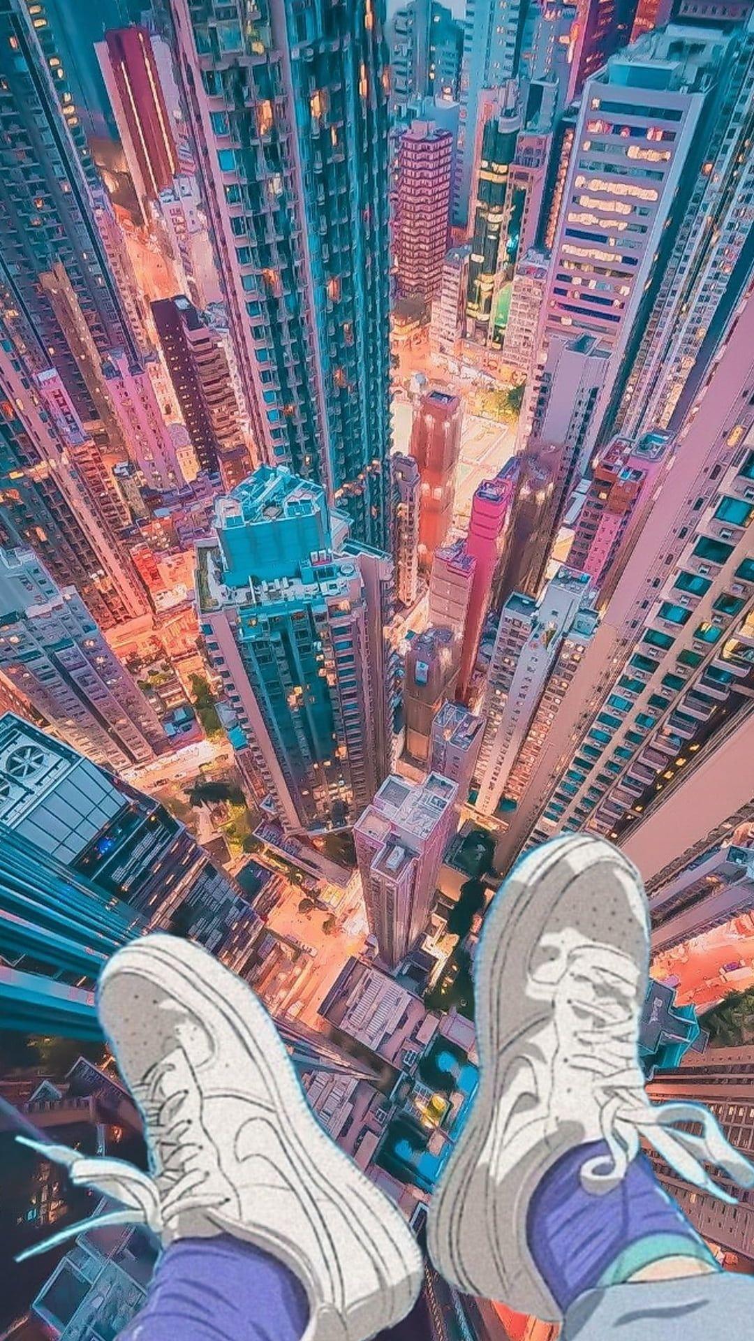 1080x1920 Anime City Wallpaper- Top Best Quality Anime City Background (HD, 4k)