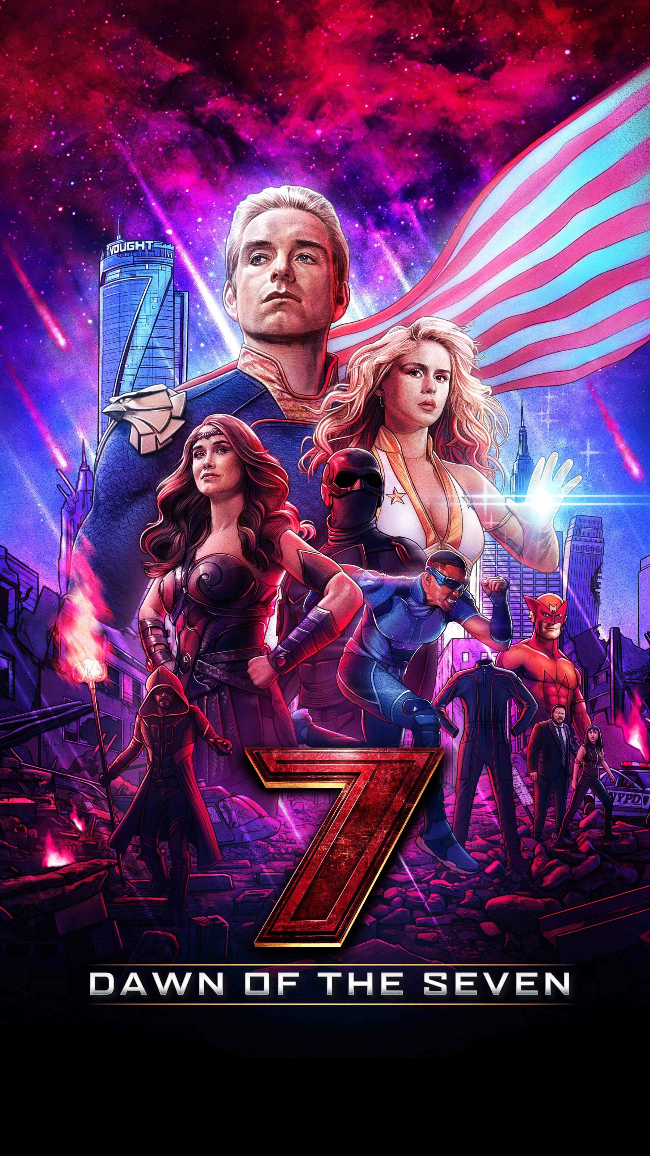 2160x3840 The Boys Dawn of The Seven Series Poster 4K Ultra HD Mobile Wallpaper