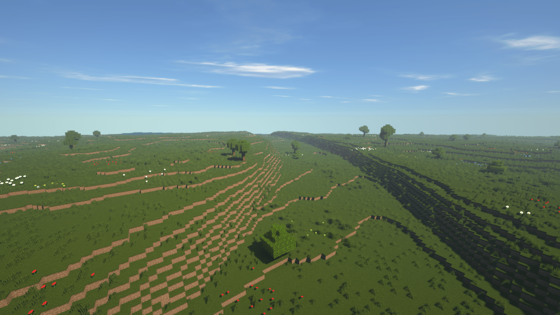 1920x1080 syrup_sugar's Realistic Plains (No caves) Minecraft Data Pack