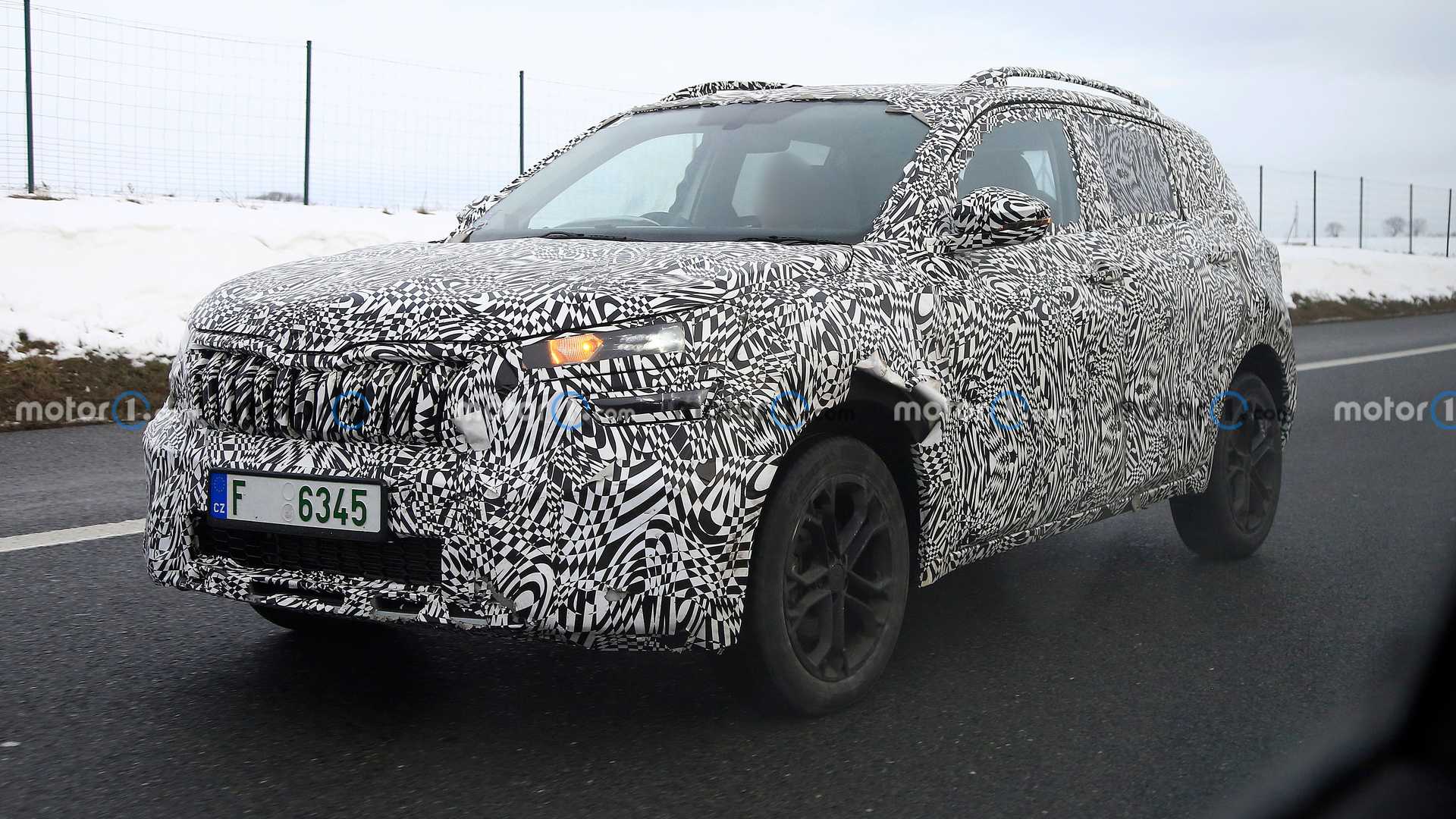 1920x1080 Skoda Kushaq Spied In Europe Looking Ready For Production