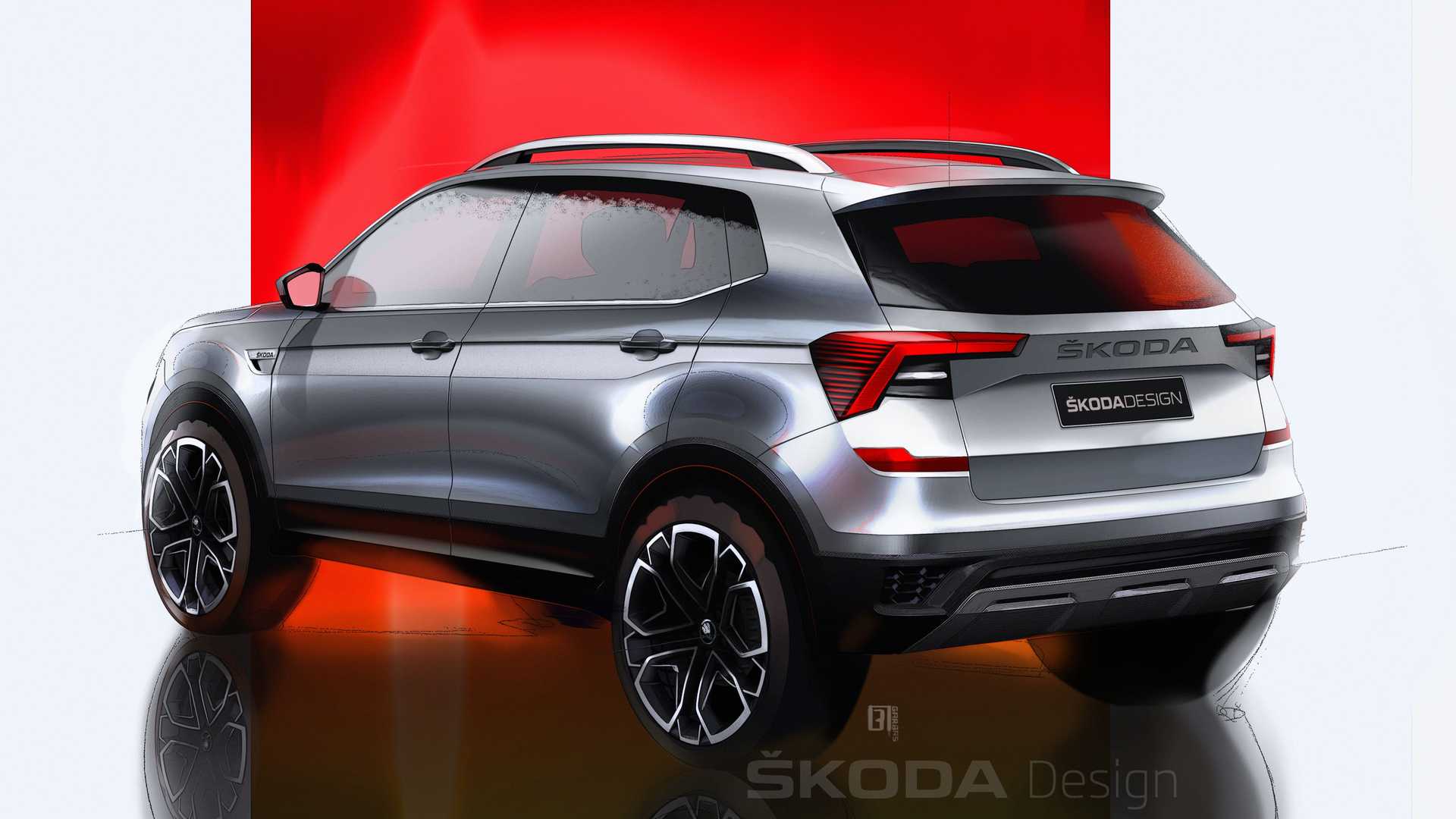1920x1080 Skoda Kushaq Interior Previewed In Design Sketches