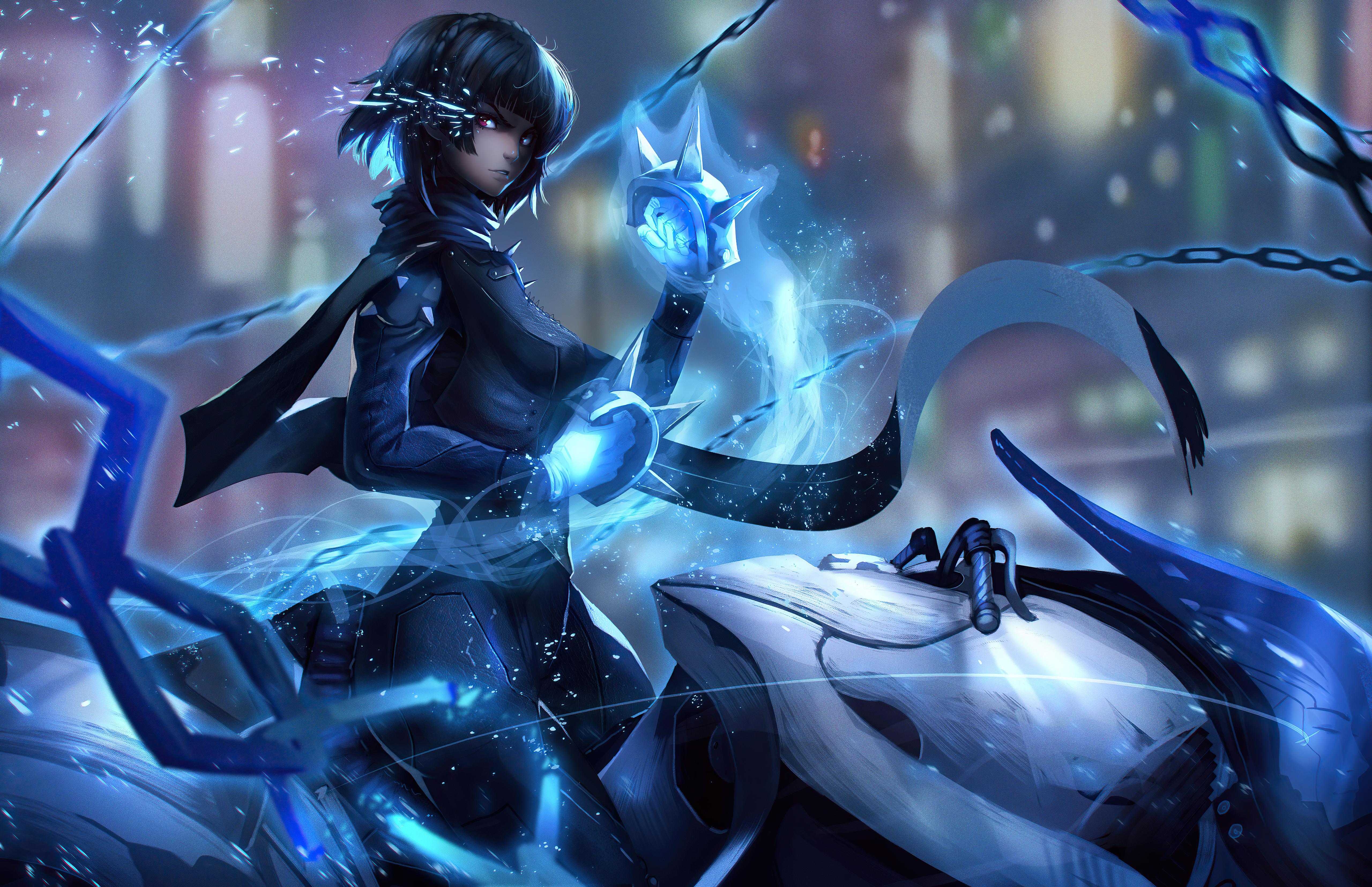 5120x3313 Makoto Niijima HD Wallpaper and Background