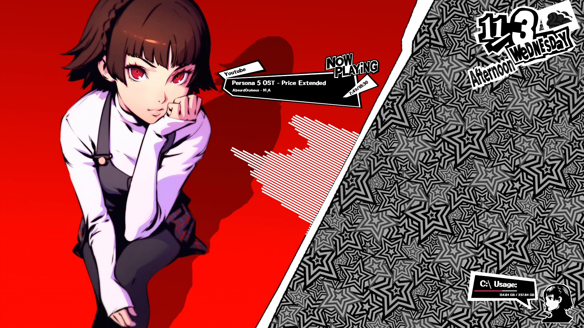 1917x1077 Made a Makoto wallpaper link some posted before