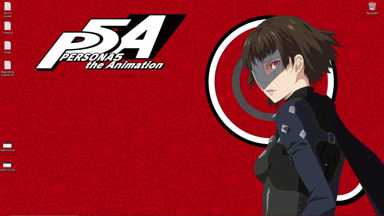 1280x720 Persona 5 makoto wallpaper