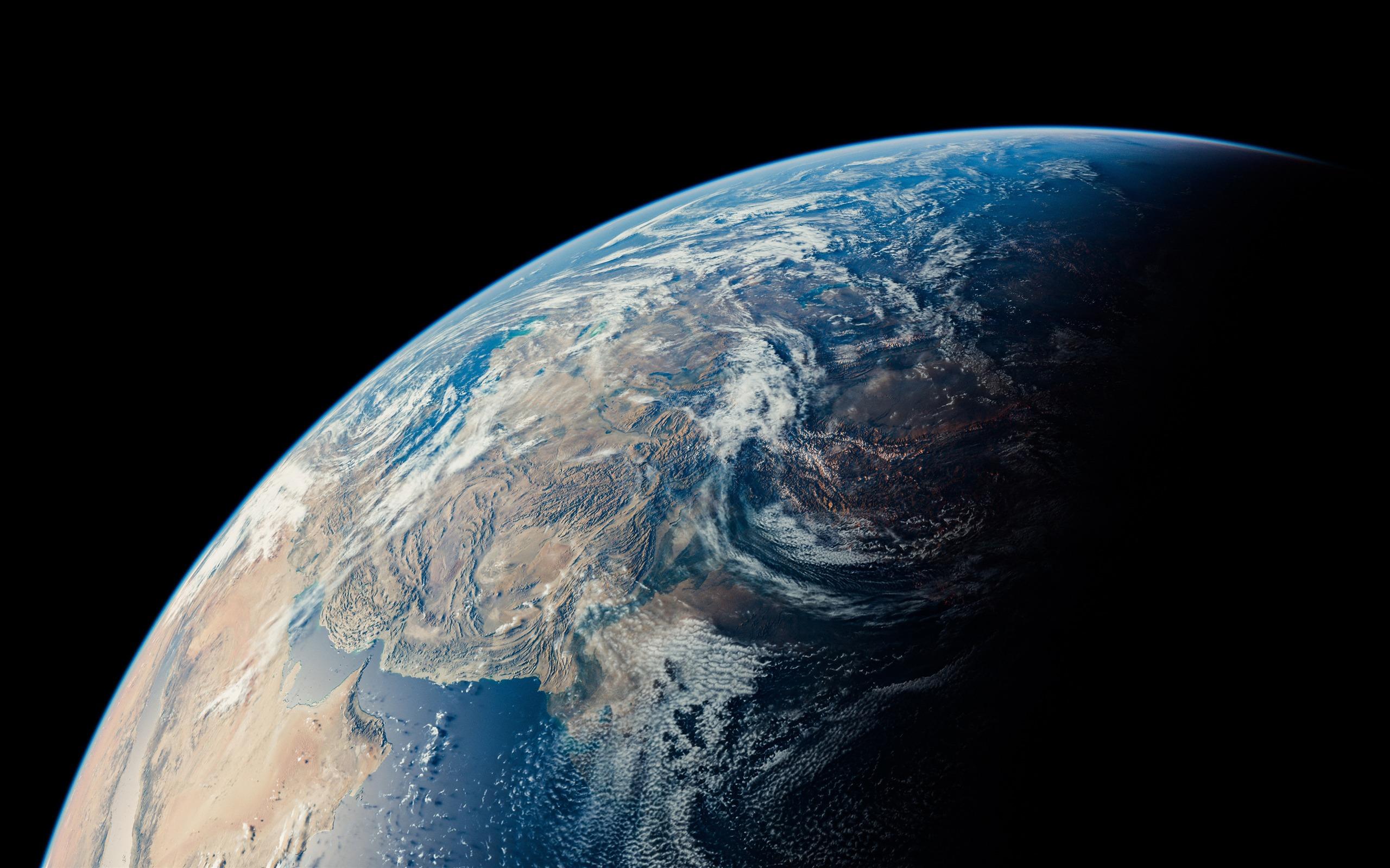 2560x1600 Blue Planet Earth 2020 Universe 4K Desktop