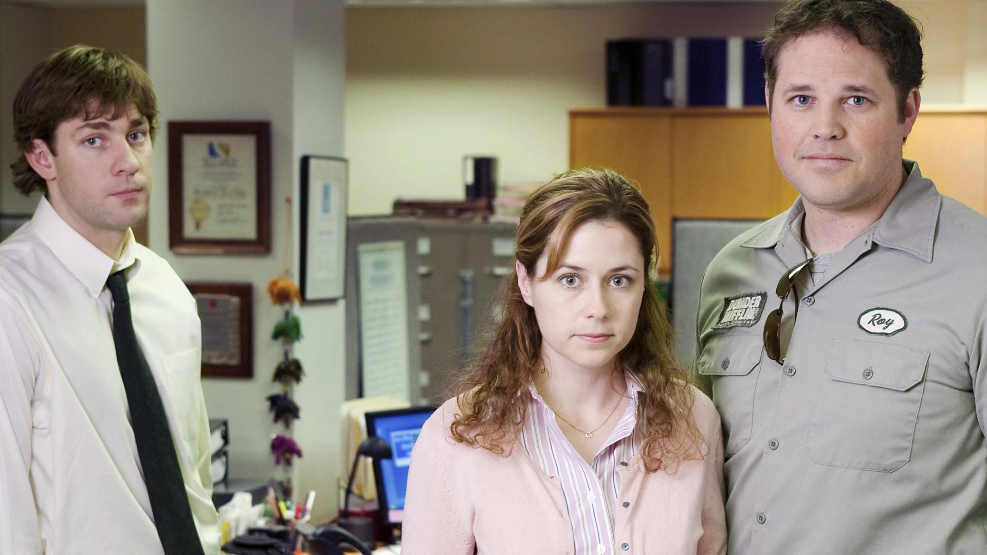 1920x1080 The Office': Jenna Fischer's Pam and Roy Theory Is Wild, But We Could Totally See It Happening at the Time