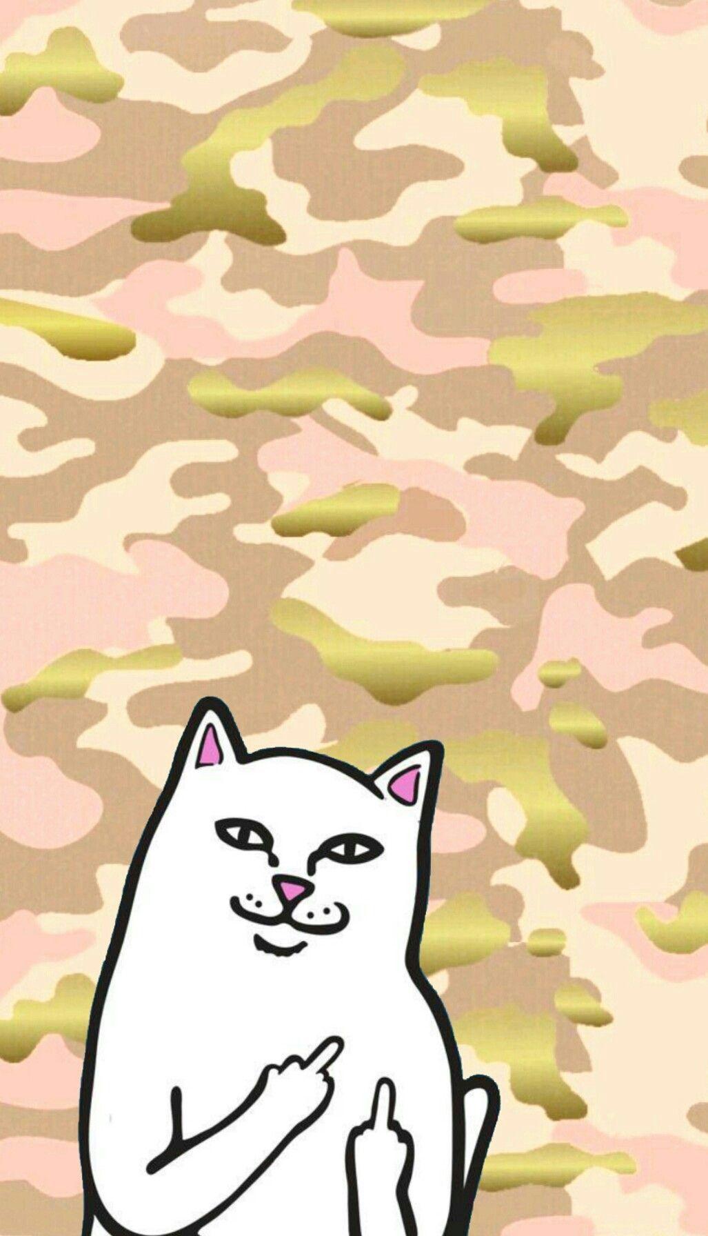 1027x1792 Ripndip Cat Wallpaper