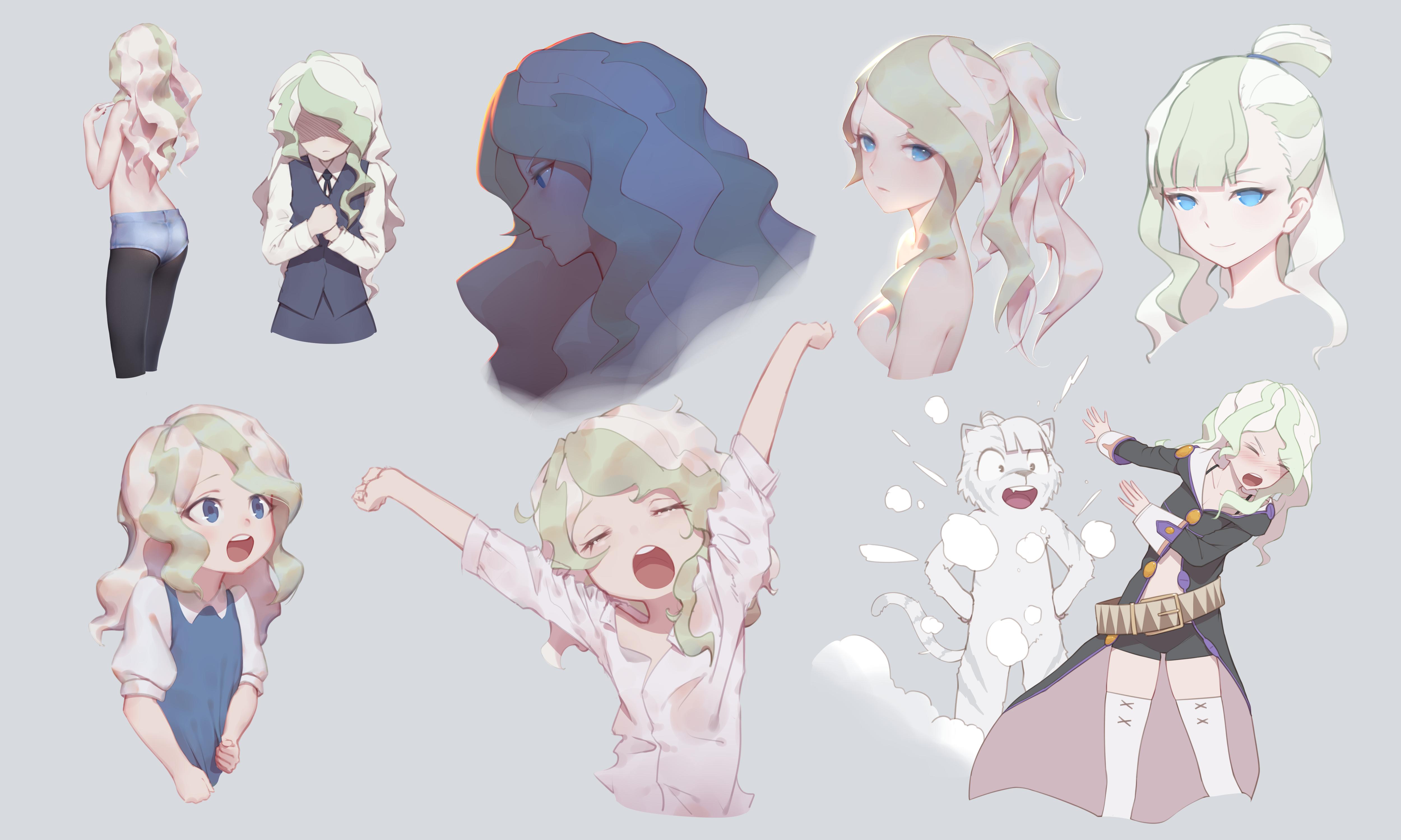 5000x3000 Diana Cavendish Witch Academia Wallpaper Anime Image Board