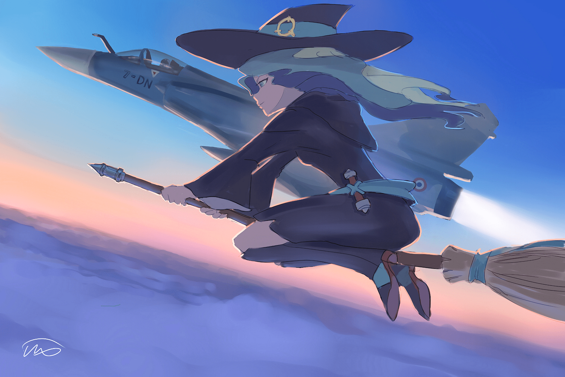 1920x1280 Little Witch Academia HD Wallpaper