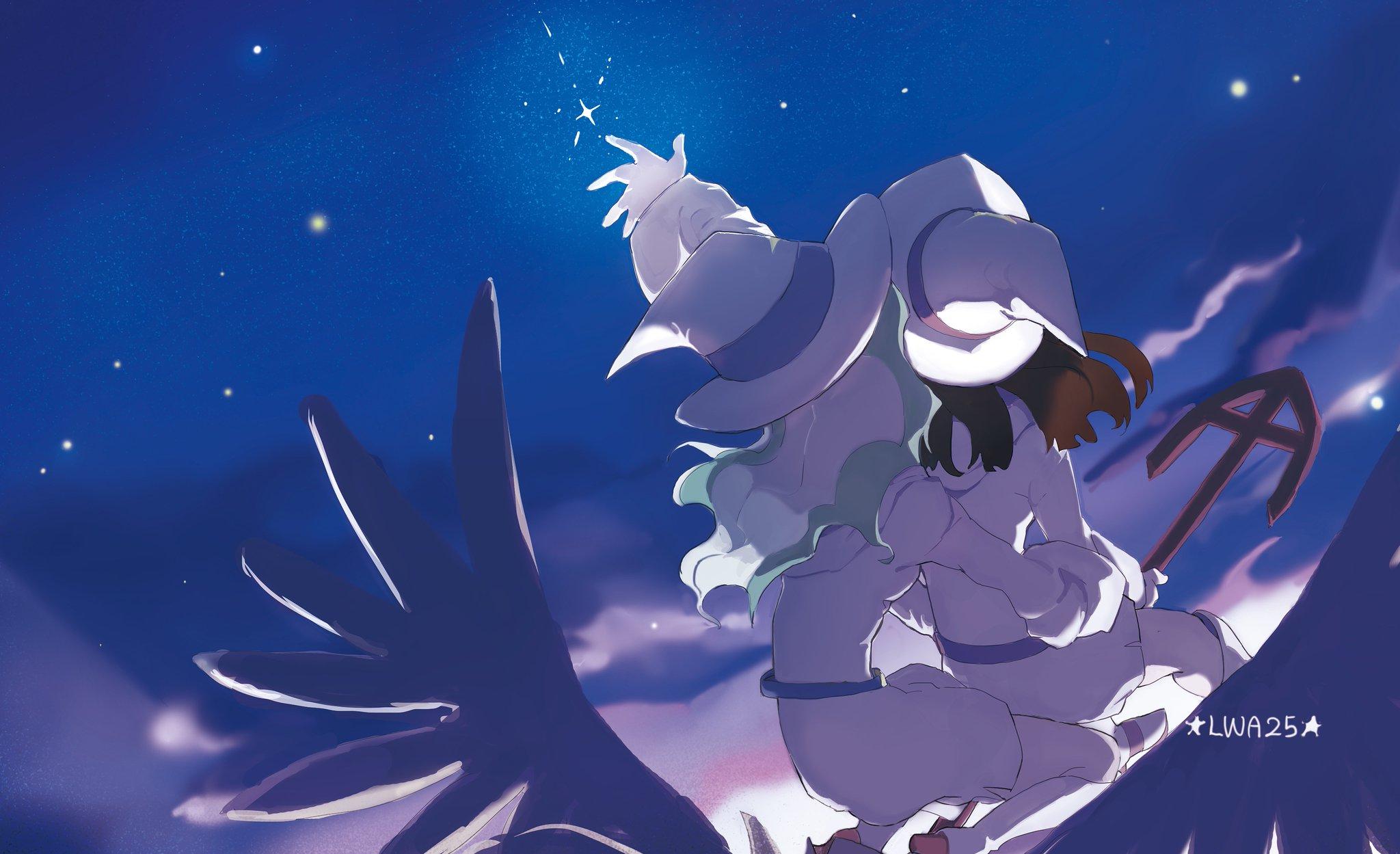 2048x1249 Little Witch Academia HD Wallpaper