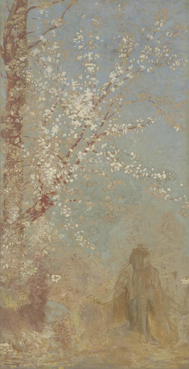 650x1269 The Red Tree Odilon Redon on USEUM